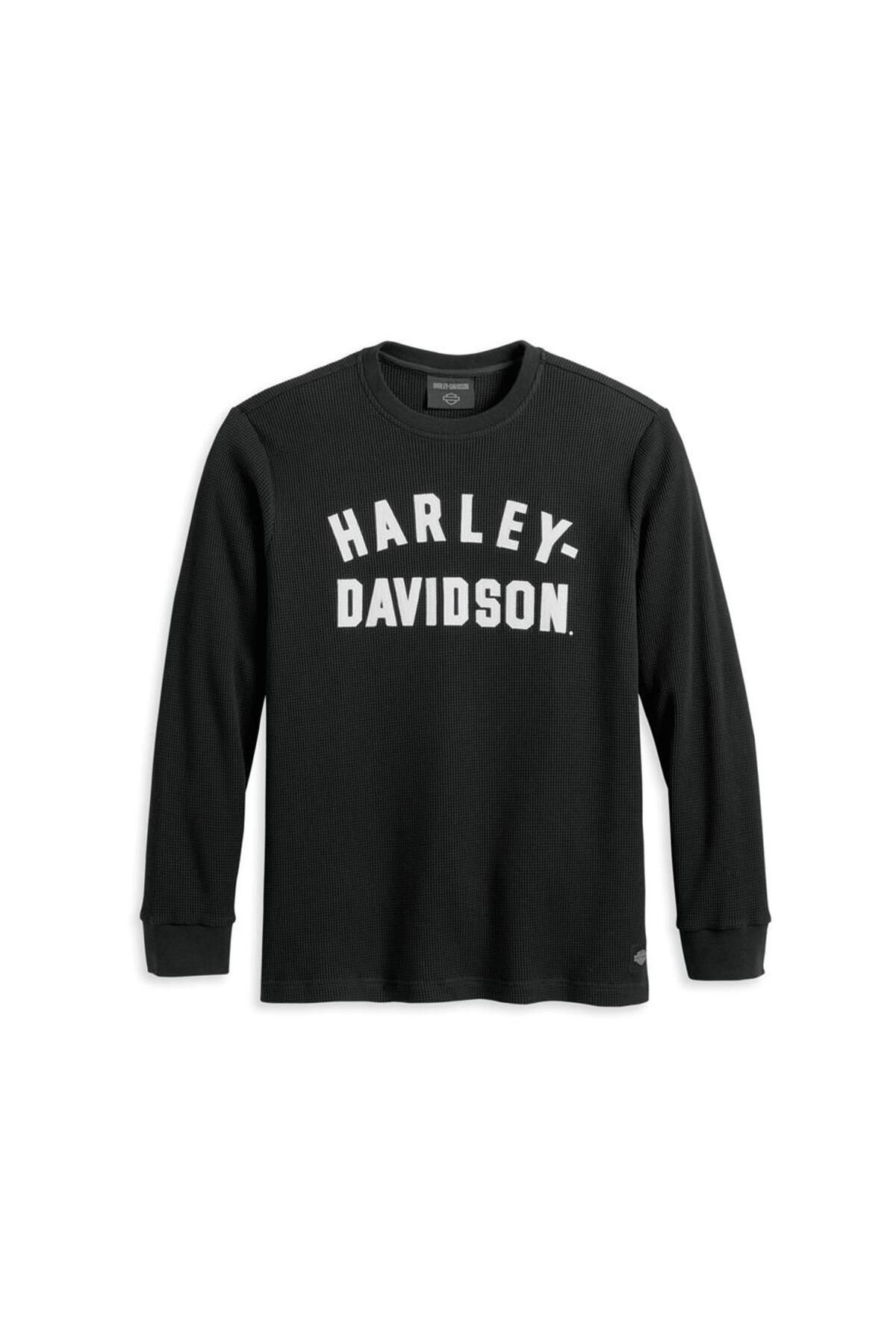 Harley Davidson Harley-davidson Men's Staple Thermal - Black Beauty