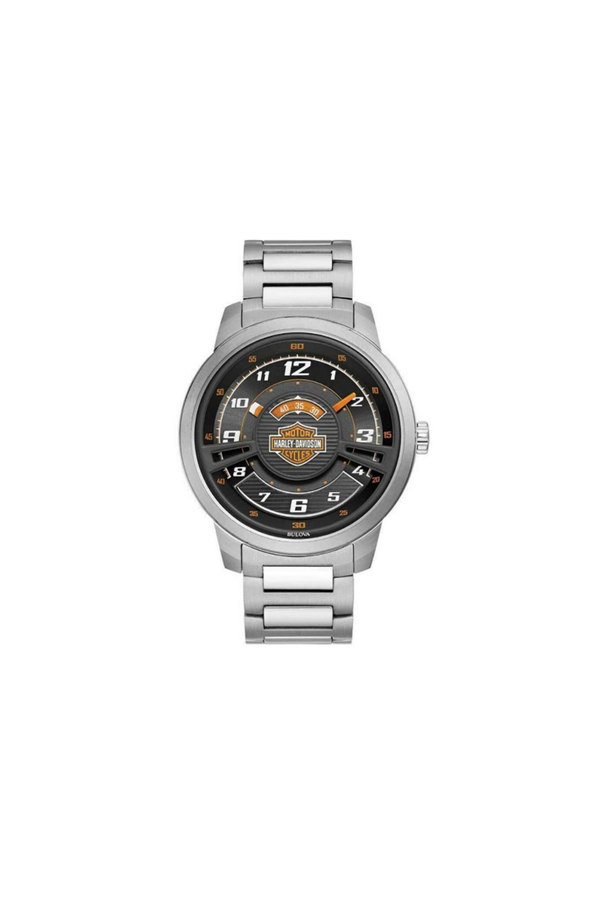 Harley Davidson Harley-davidson Watch - Mens Collection-stainless Steel H-d Color Accent
