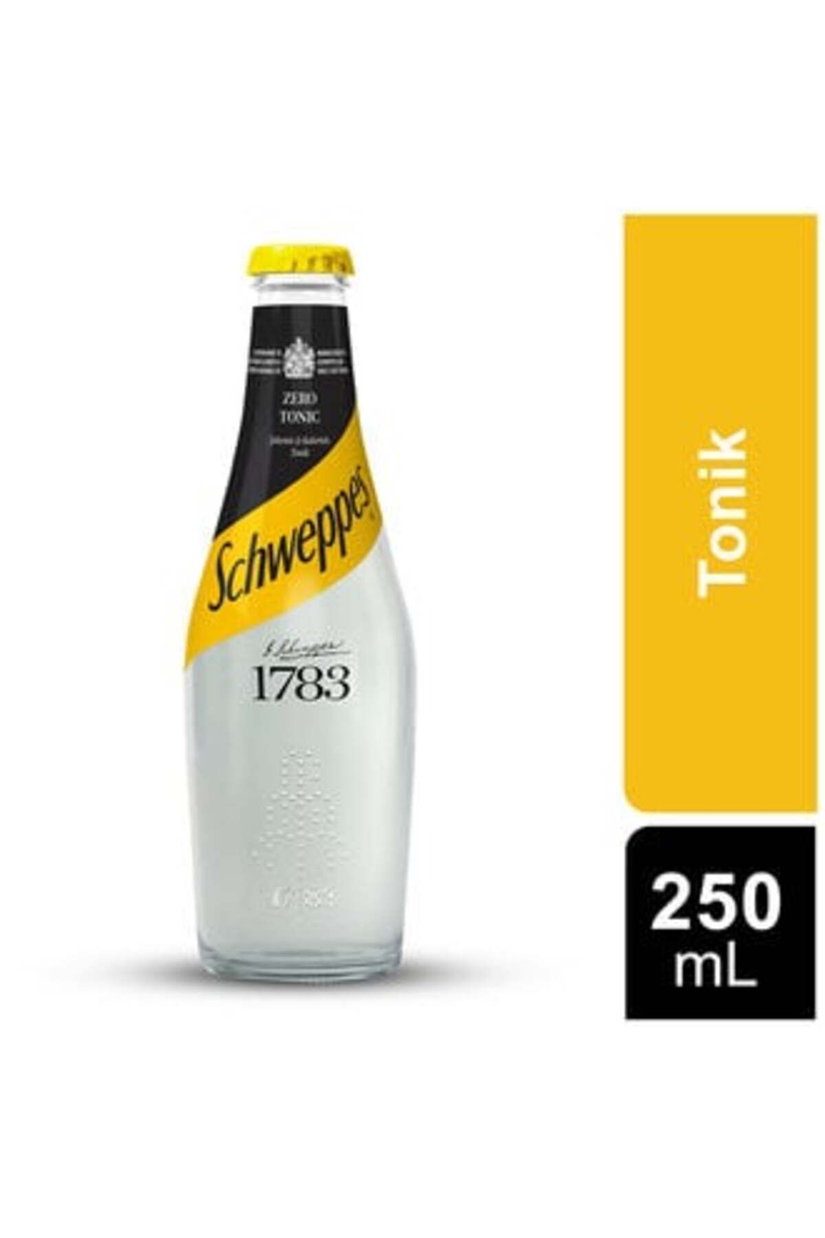 Schweppes Zero Tonik Cam 250 Ml ( 1 ADET )