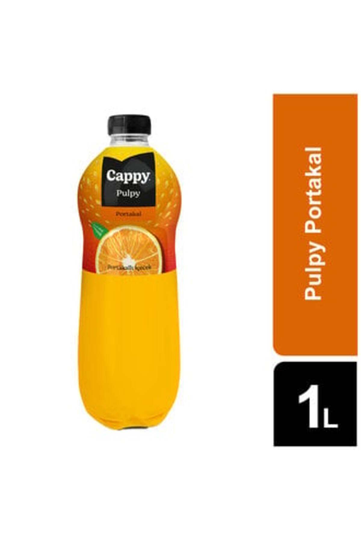 Cappy ( ETİ WANTED ) Cappy Pulpy Portakallı Meyve Suyu Pet 1 L ( 1 ADET )