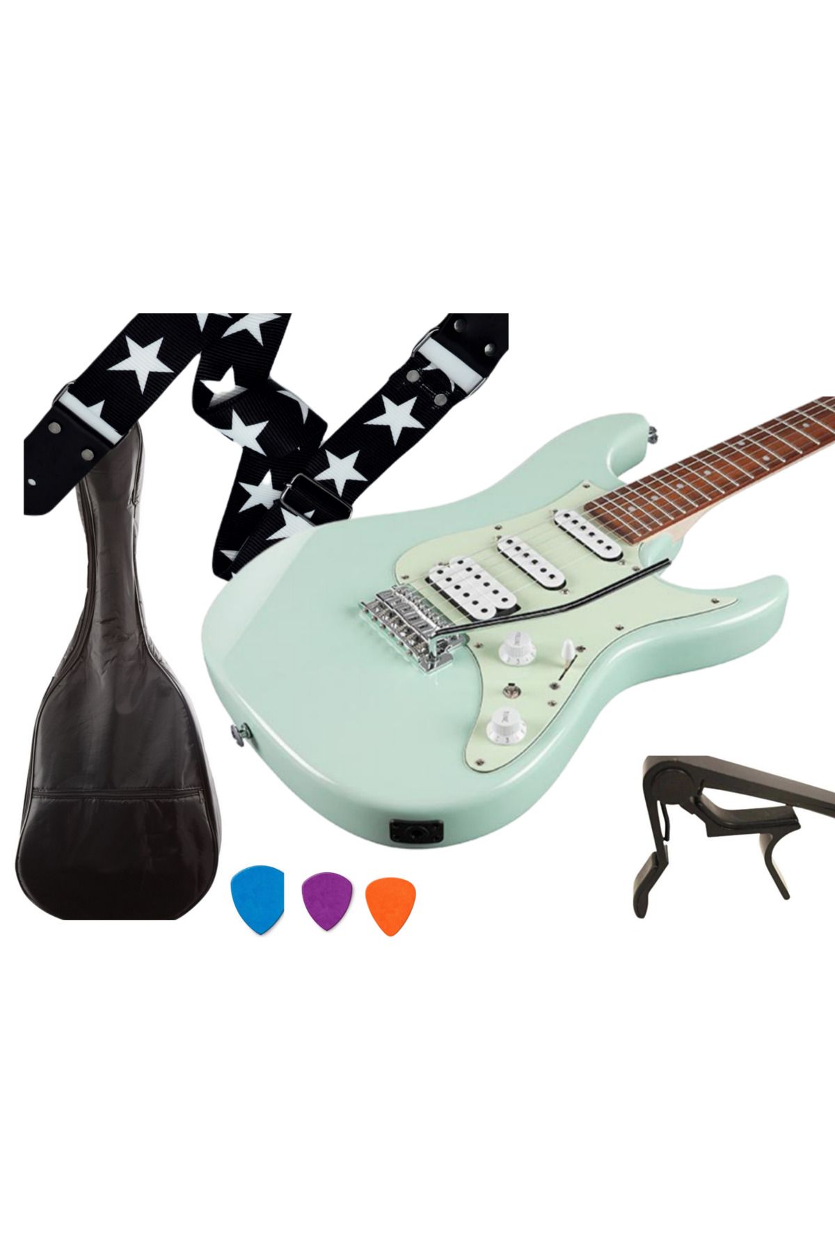 Ibanez AZES40-MGR HSS Elektro Gitar Set