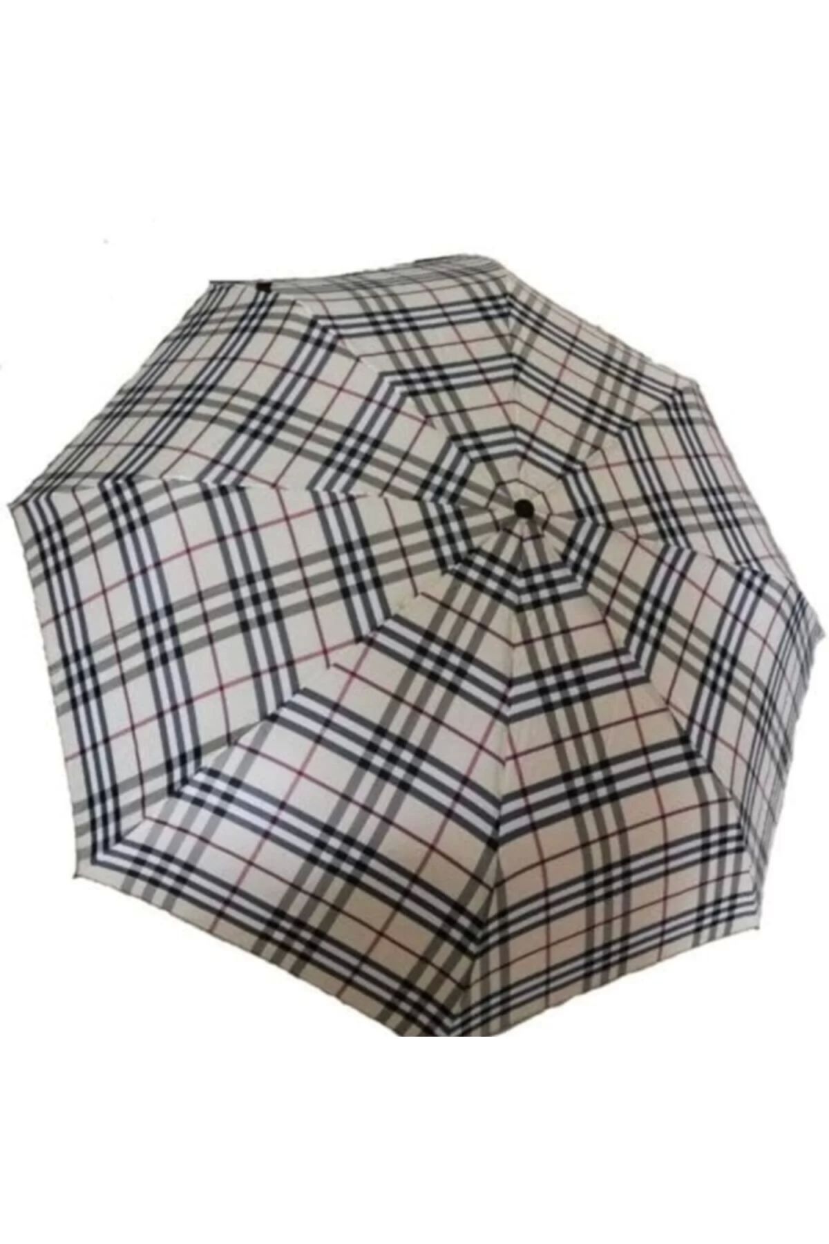 Yenigeldi Ekose Desenli Şemsiye, Çanta Boy Şemsiye