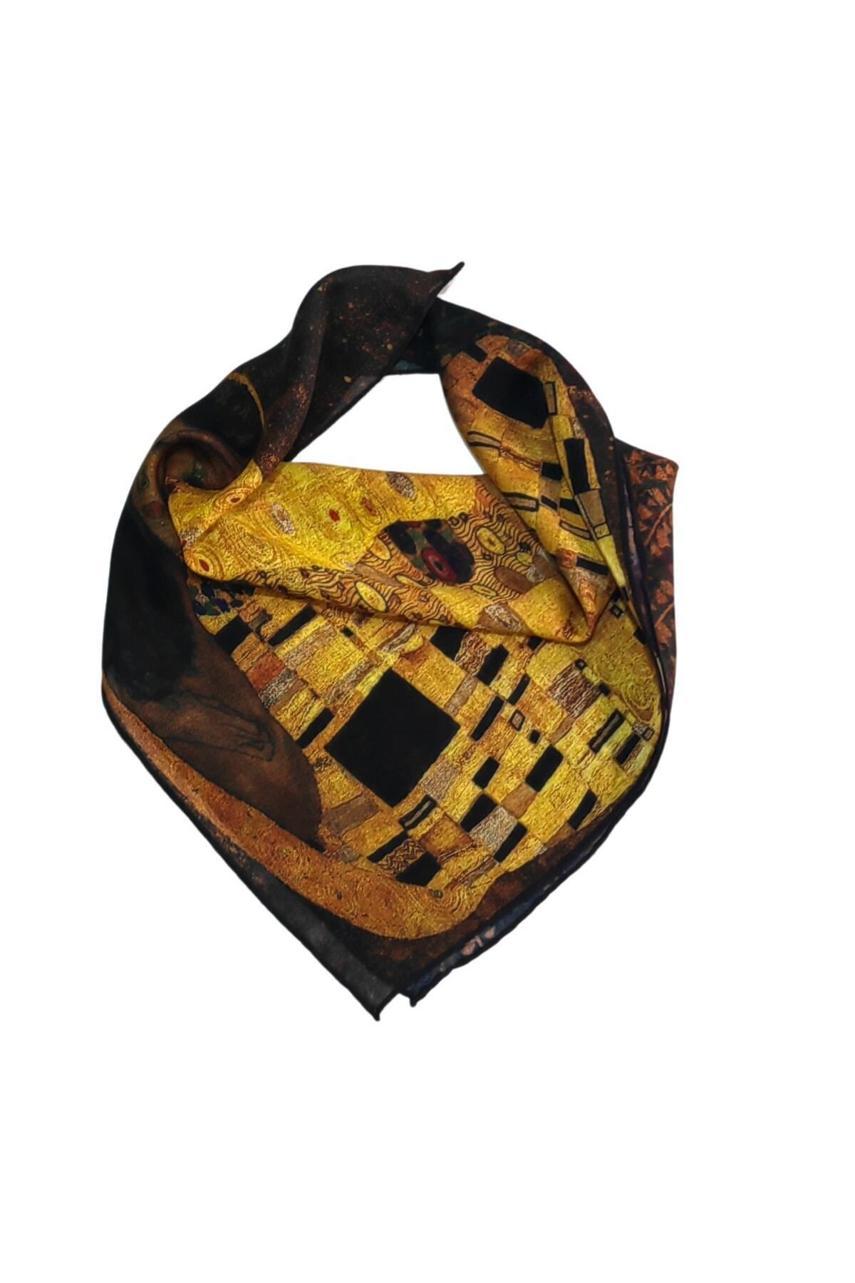 Nomads Felt Fular Bandana Gustav Klimt The Kiss