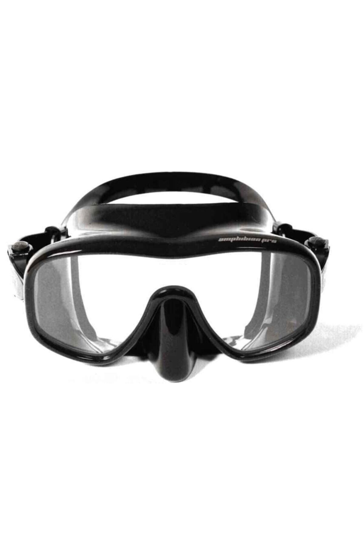 Amphibian Pro Flex Dalış Maskesi - Siyah