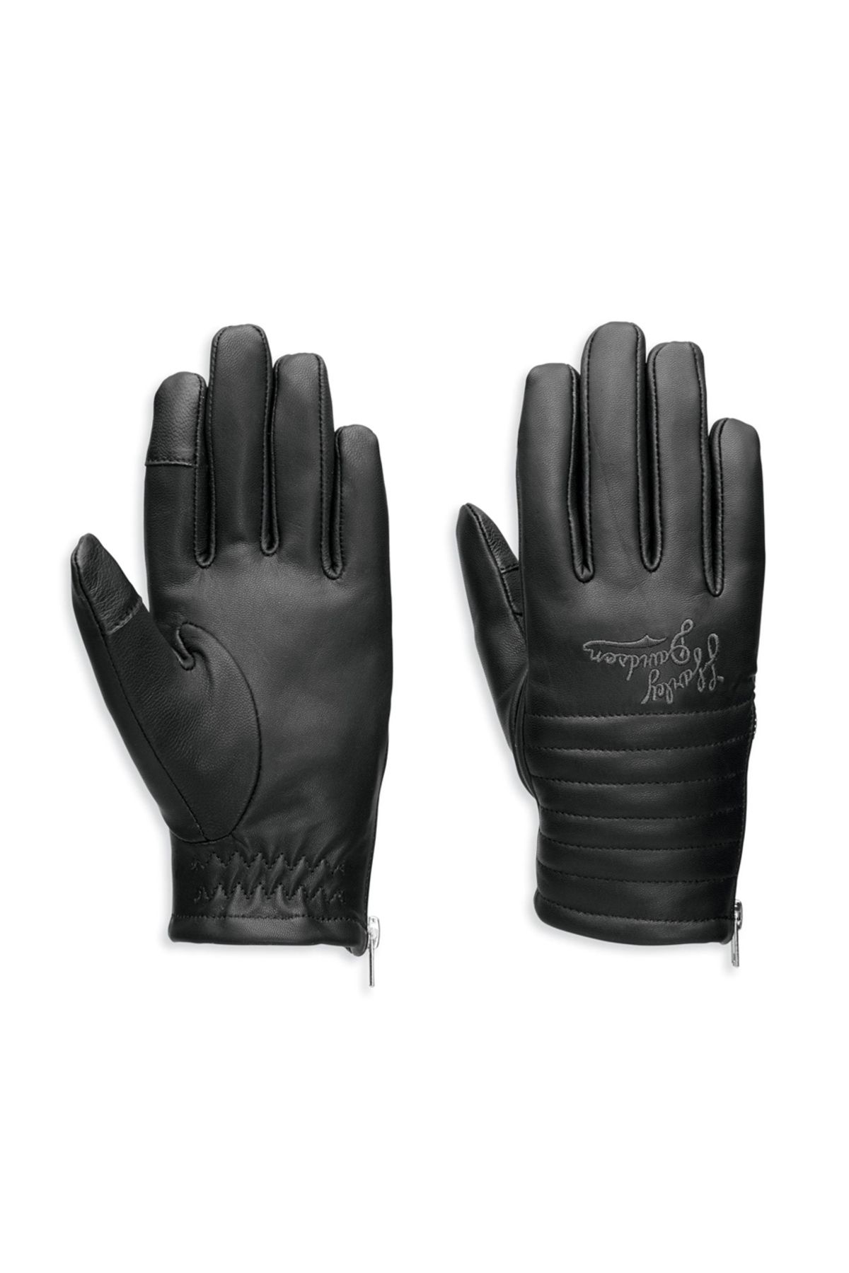 Harley Davidson Harley-davidson Women's Journey Leather Glove - Black