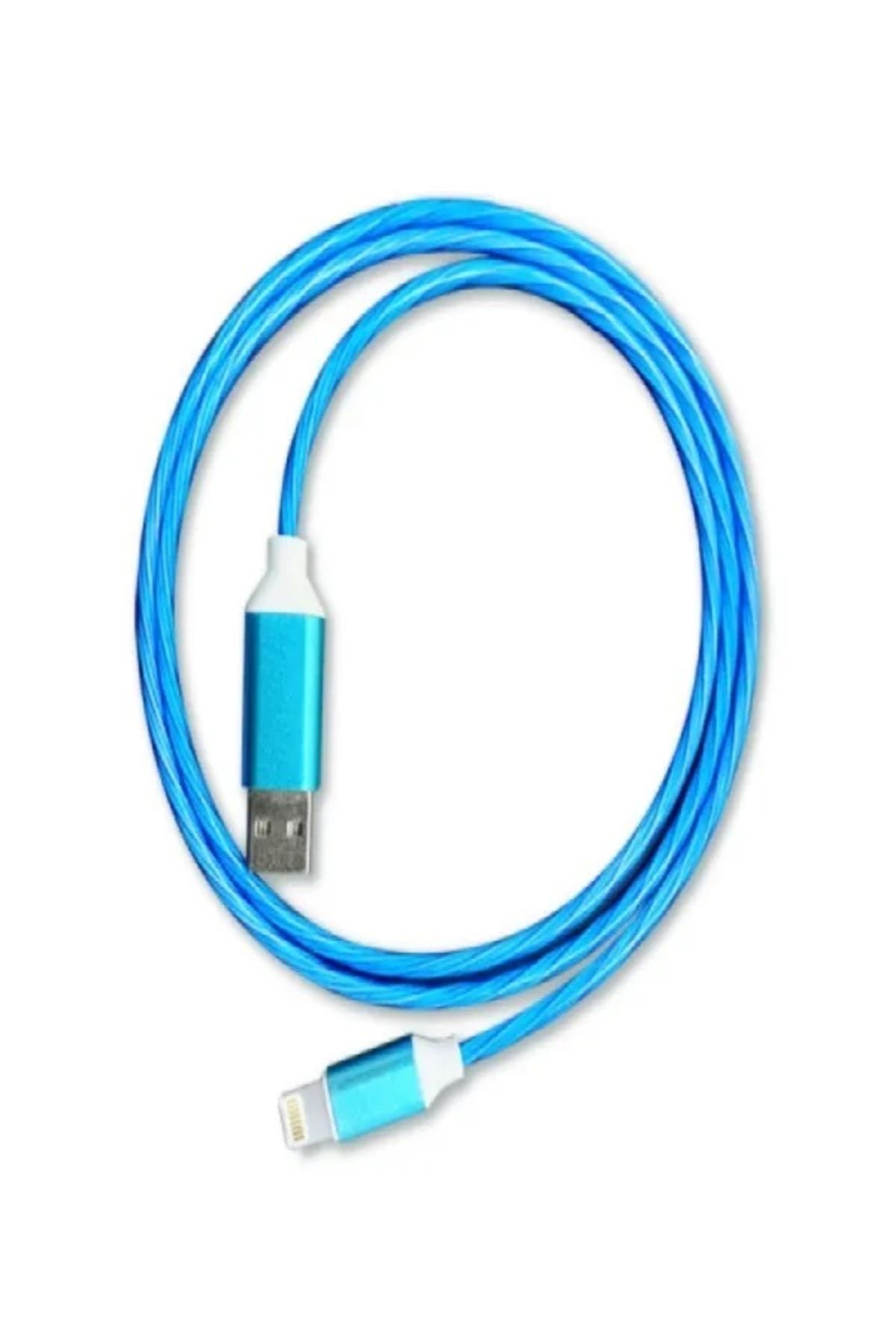 Ithink Kablo Işıklı Ios K80a Mavi