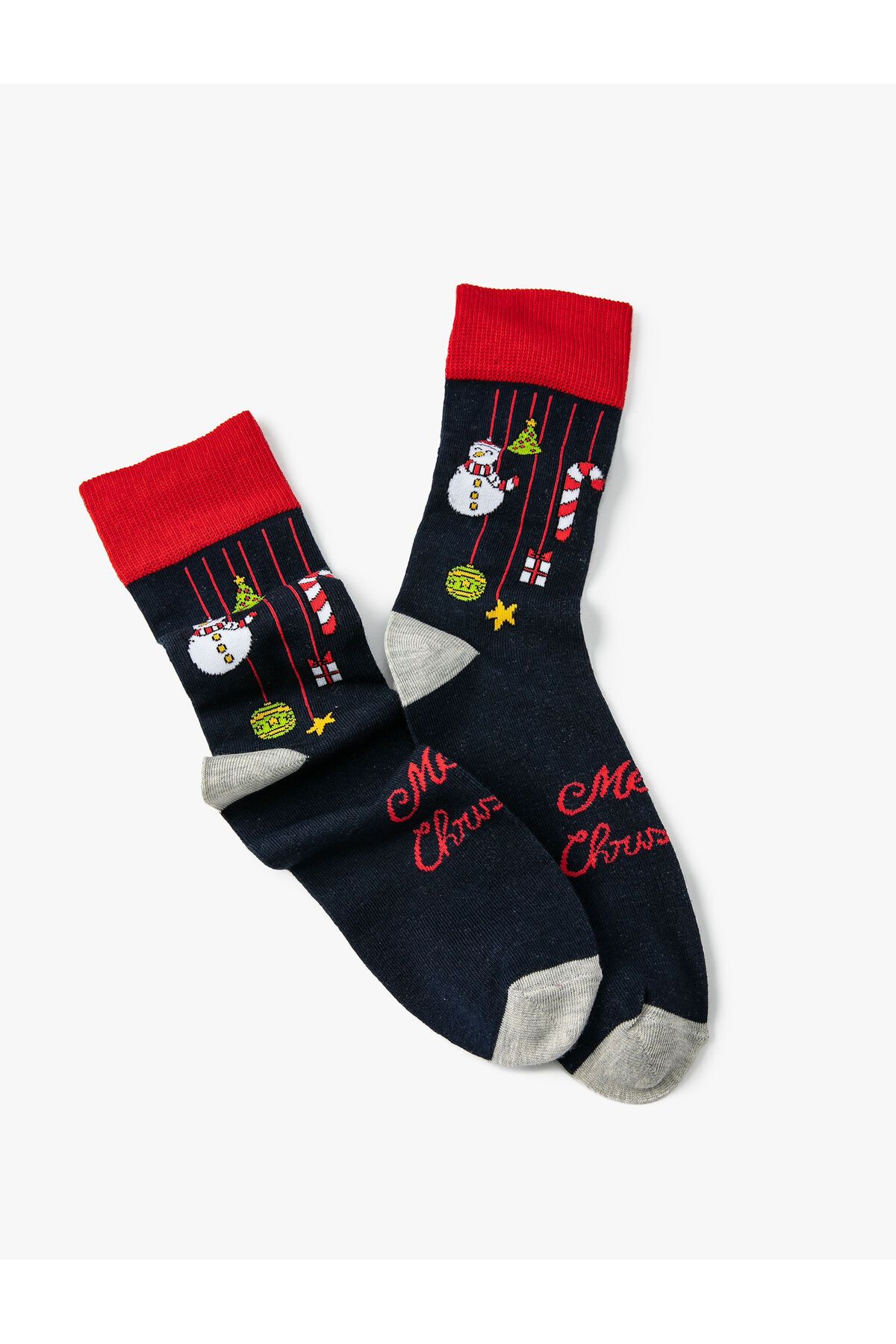 Koton Yılbaşı Desenli Soket Çorap