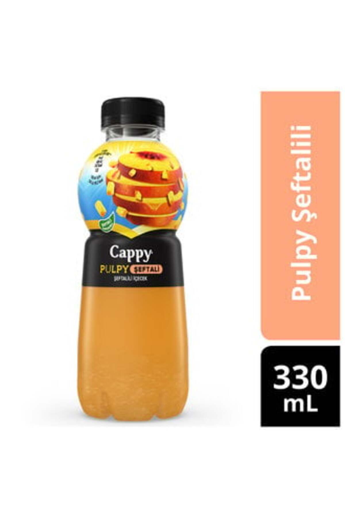 Cappy Pulpy Şeftalili İçecek Pet 330 Ml ( 1 ADET )
