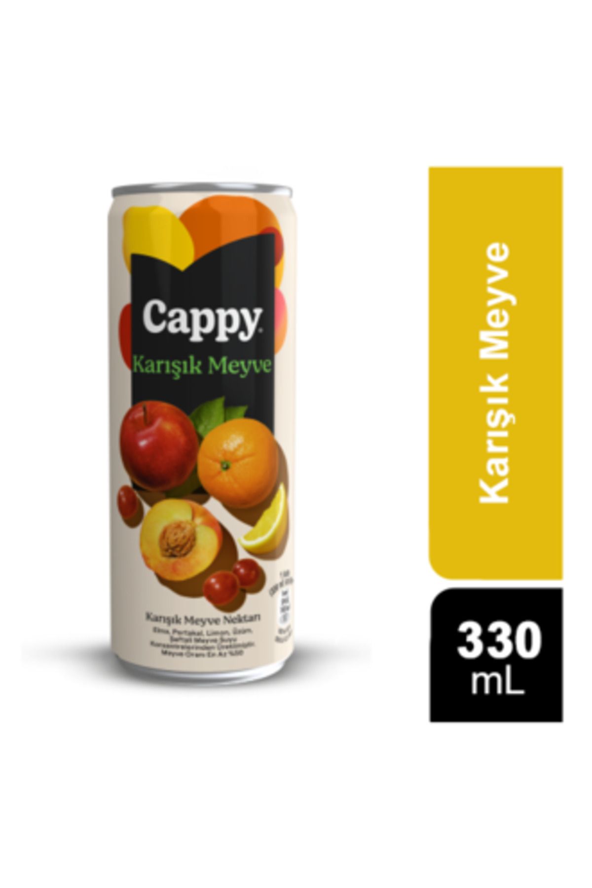Cappy Bahçe Karışık Meyve Nektarı 330 Ml ( 1 ADET )