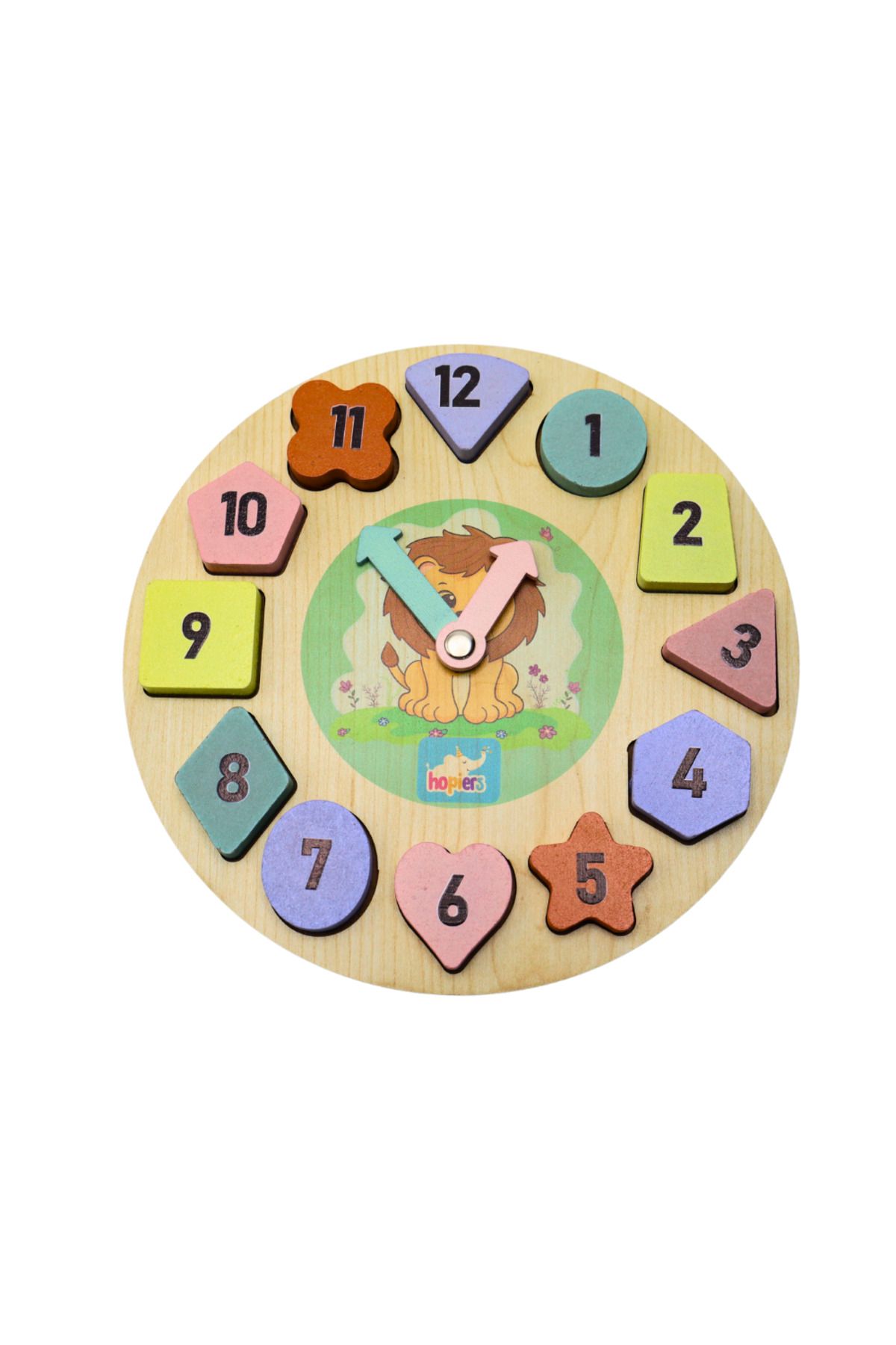 BEMİ Montessori Ahşap Saat Bultak