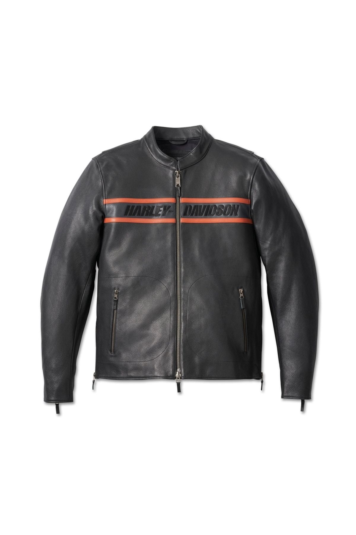 Harley Davidson Harley-davidson Men's Victory Lane Ii Leather Jacket - Black