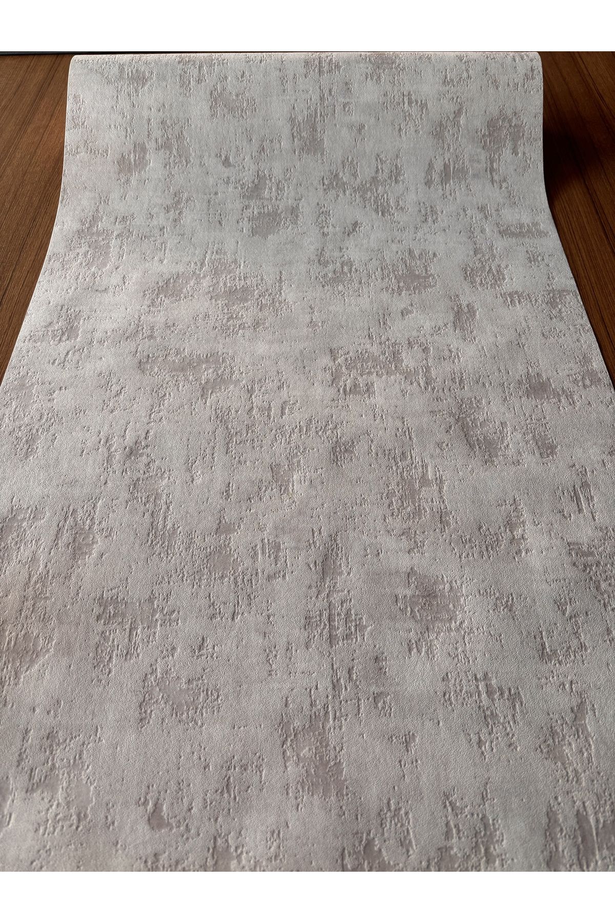 BAŞYAPI DİZAYN Toz Pembe Kendinden Desen İthal Vinly Duvar Kağıdı (5m²)