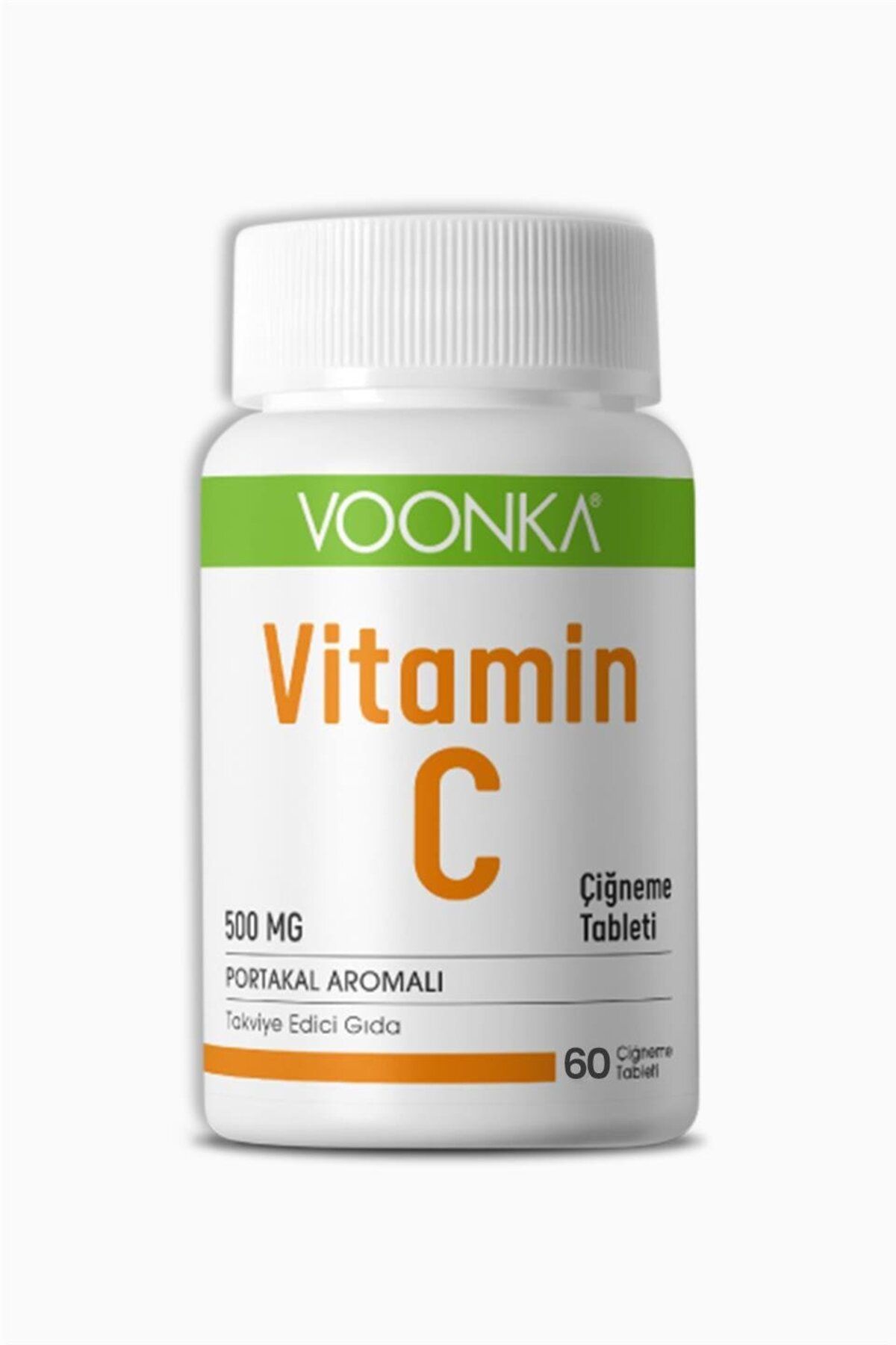 Voonka Vitamin C 500 Mg 60 Çiğneme Tableti