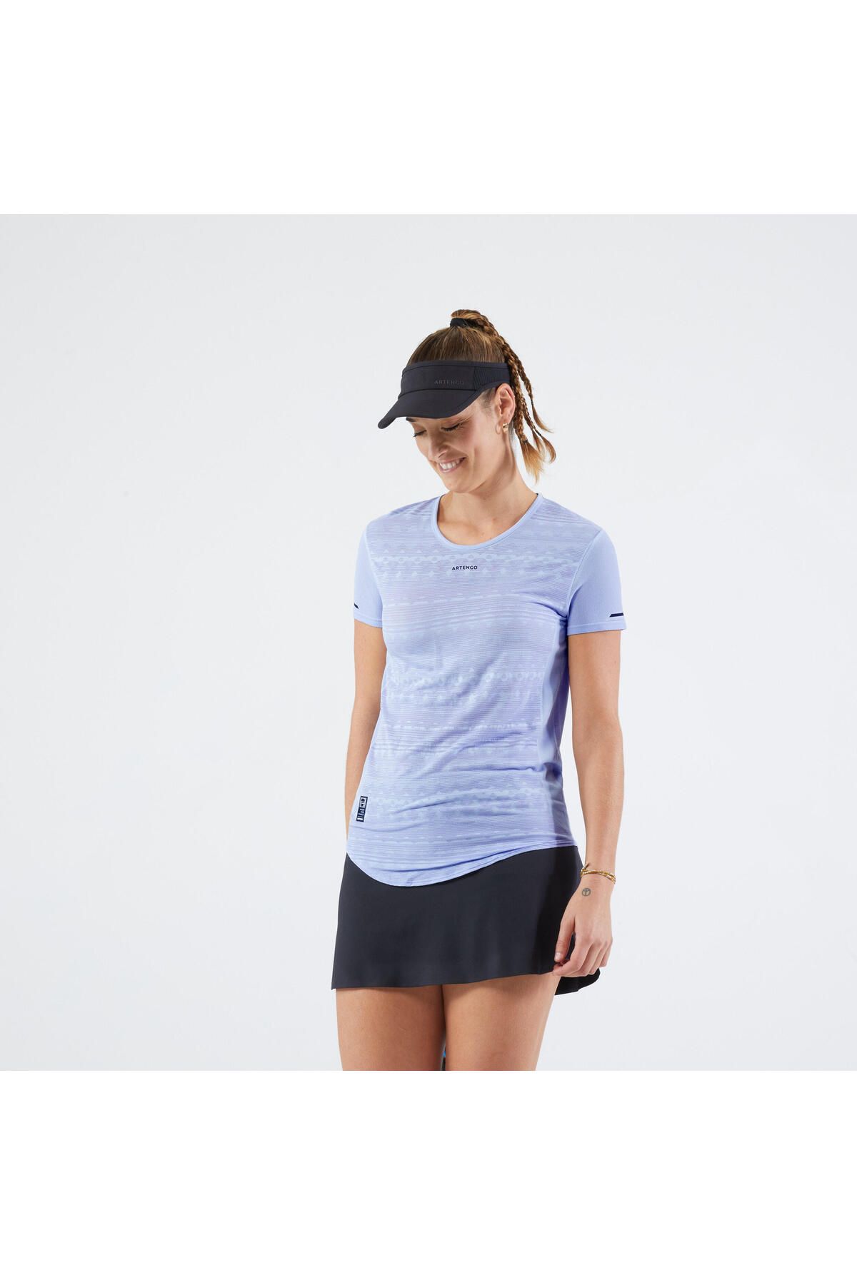 Decathlon Kadın Tenis Tişörtü - Mavi - Ultra Light 900