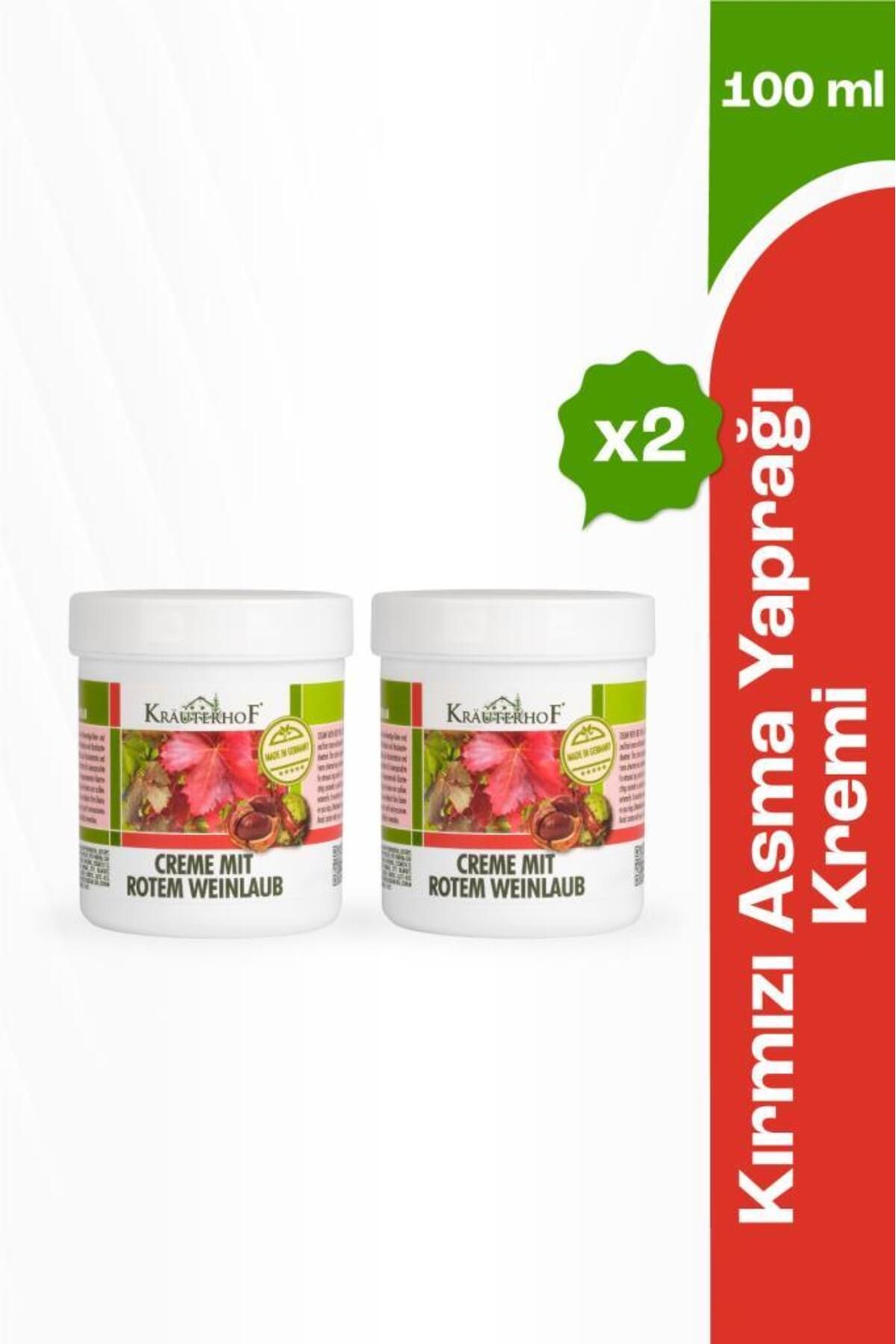 Krauterhof Kırmızı Asma Yaprağı Kremi 100 ml x2 Adet