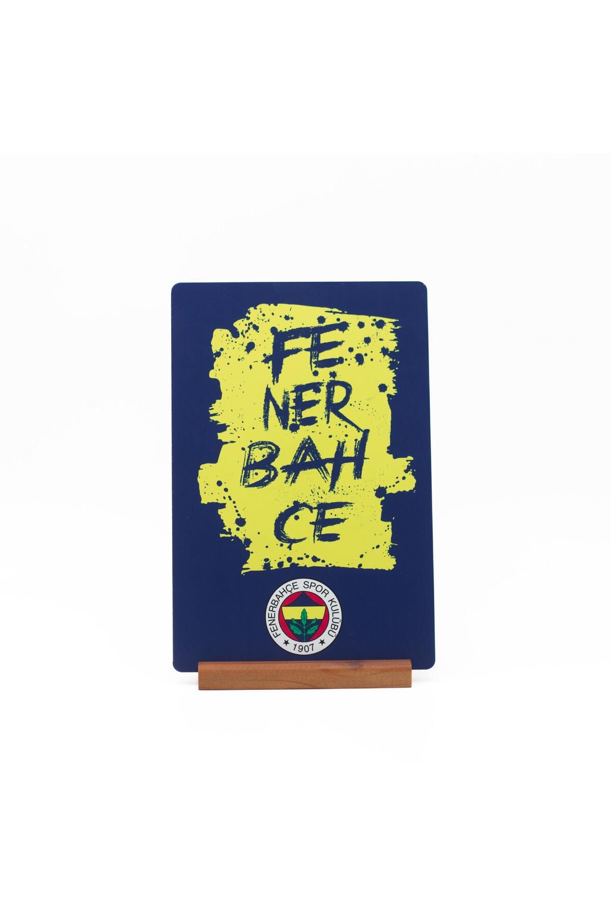 Fenerbahçe Lisanslı Baskılı Fırça Pano 28x18