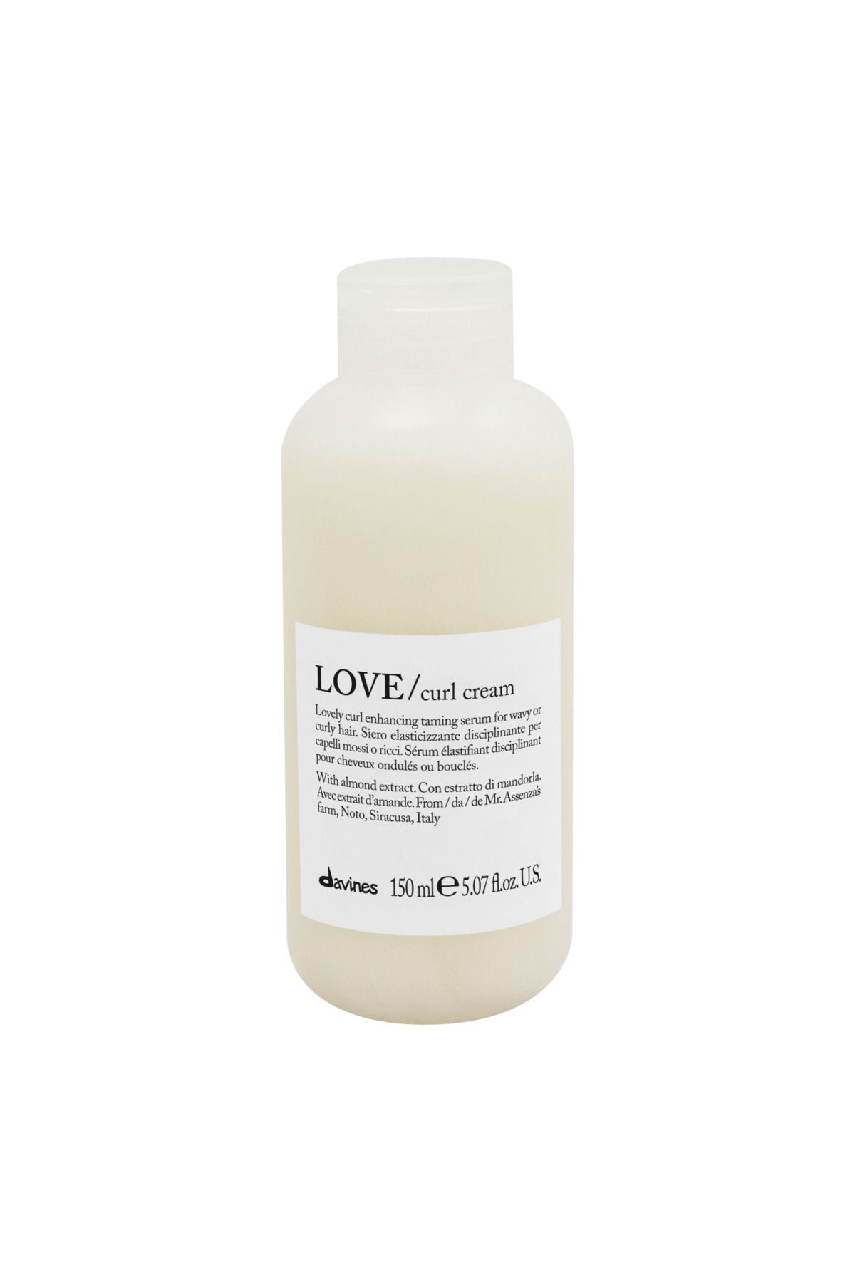 Davines Love Curl Cream - Bukle Belirginleştirici Durulanmayan Sac Bakım Kremi 150 Ml