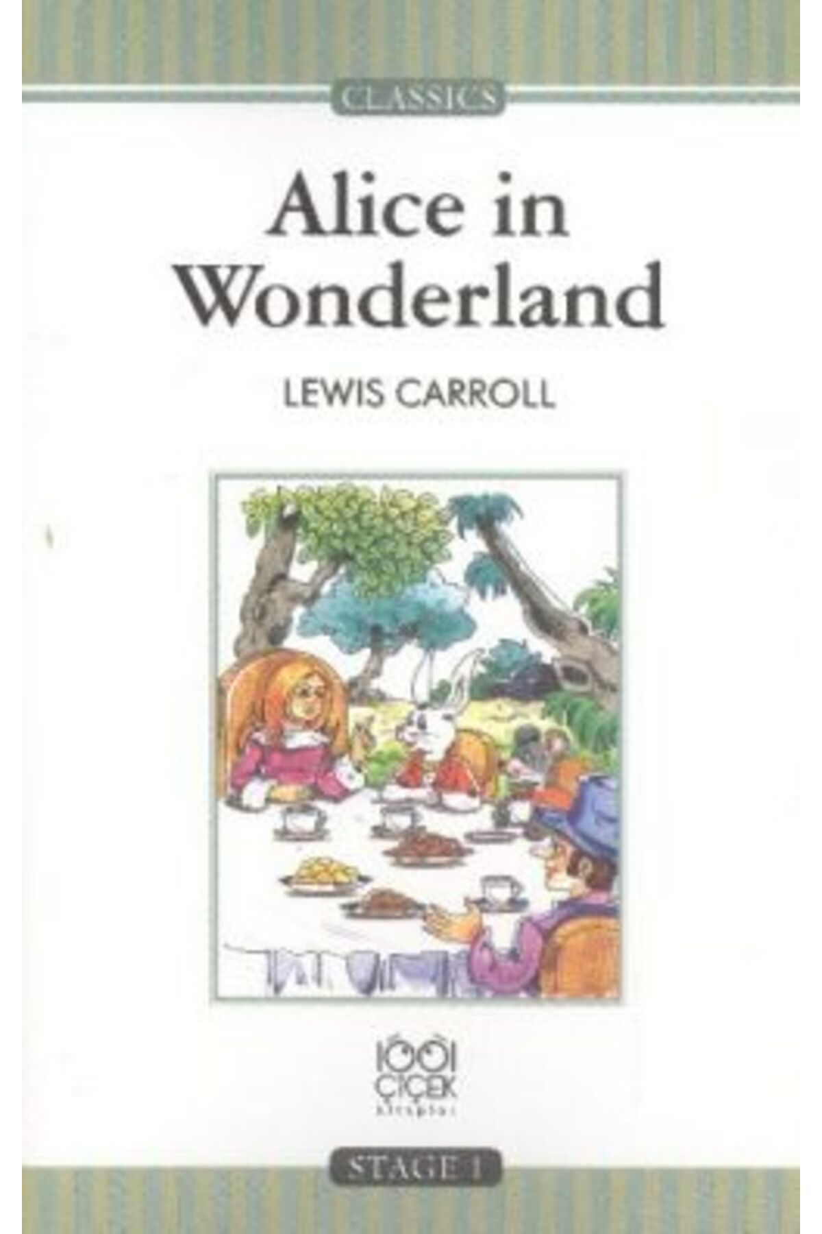 1001 Çiçek Kitaplar Alice in Wonderland (Stage 1)