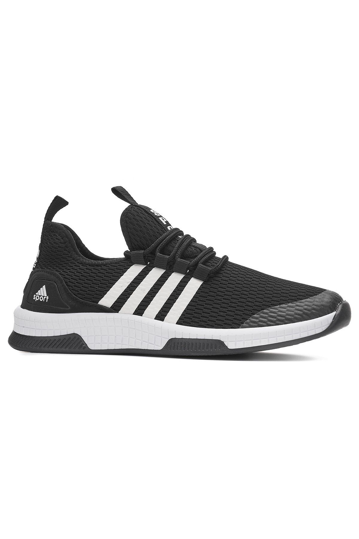 İmerShoes Günlük Unisex Siyah Beyaz Sneaker Nefes Alabilen Hafif Yürüyüş Esnek Spor Ayakkabı 249