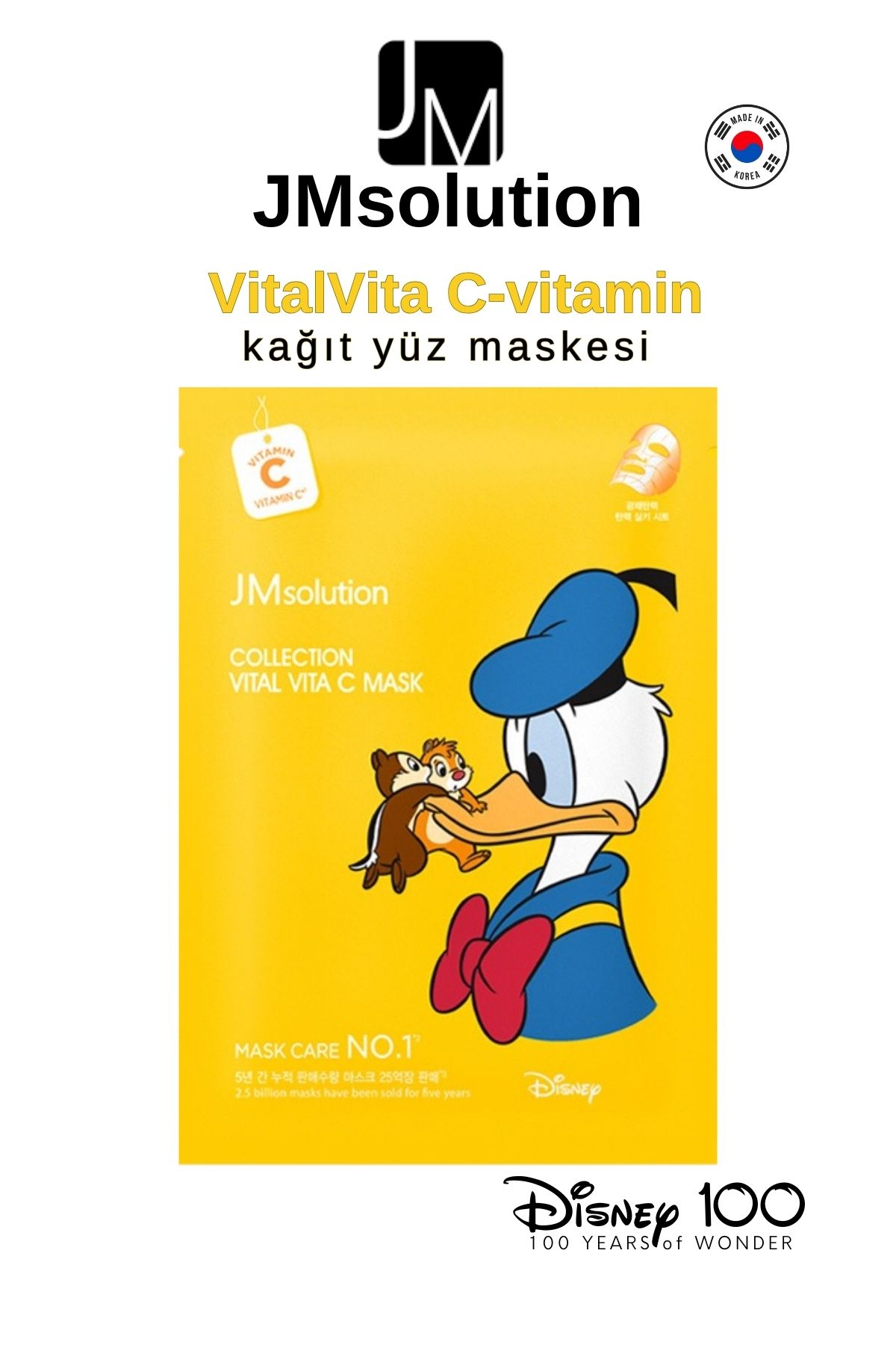 JMsolution Jm Solution Disney Collection Vital Vita C Mask 30ml. (1 ADET TEKLİ)