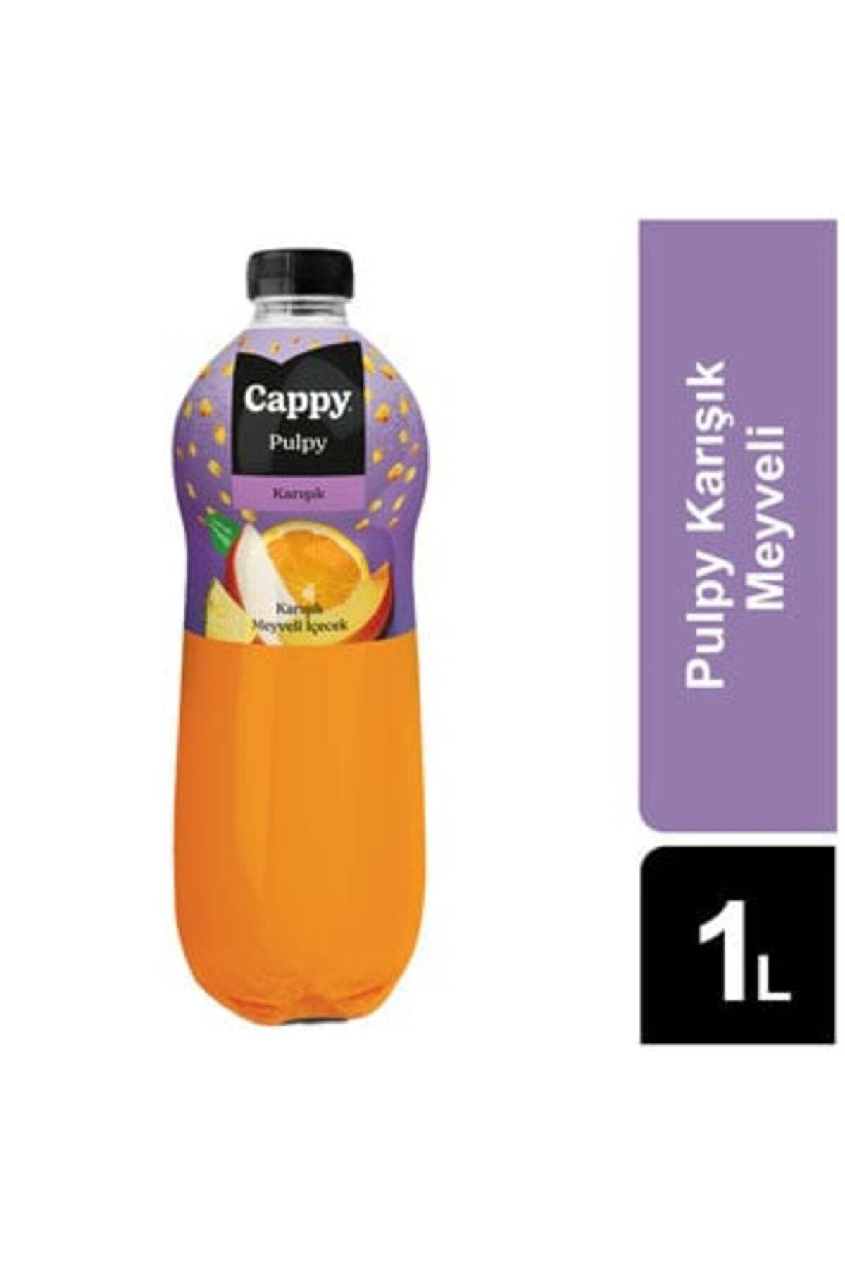 Cappy ( ÜLKER ALBENİ ) Pulpy Karışık Meyveli İçecek 1 L ( 1 ADET )