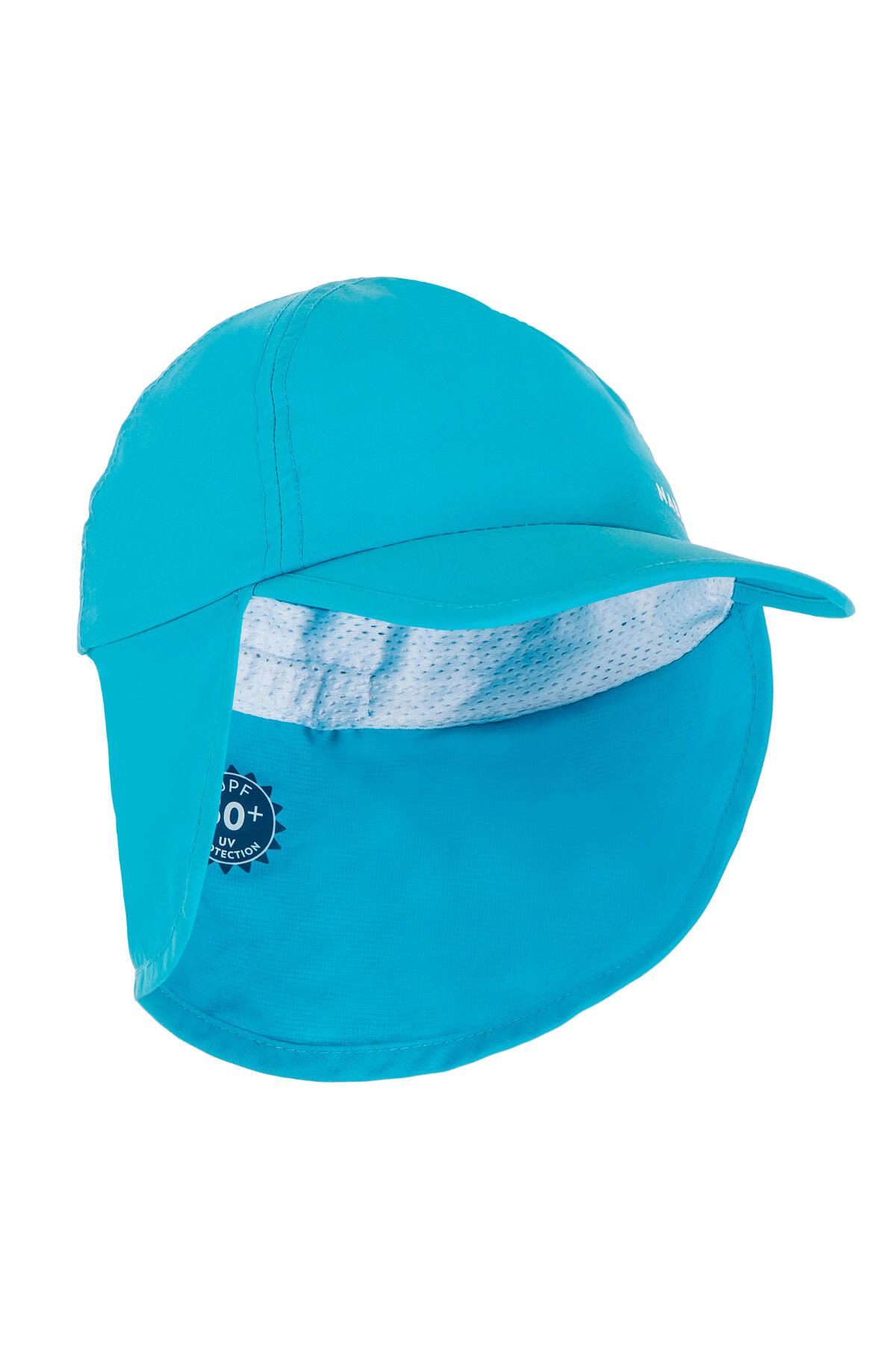 Decathlon Bebek Uv Korumalı Şapka - Mavi