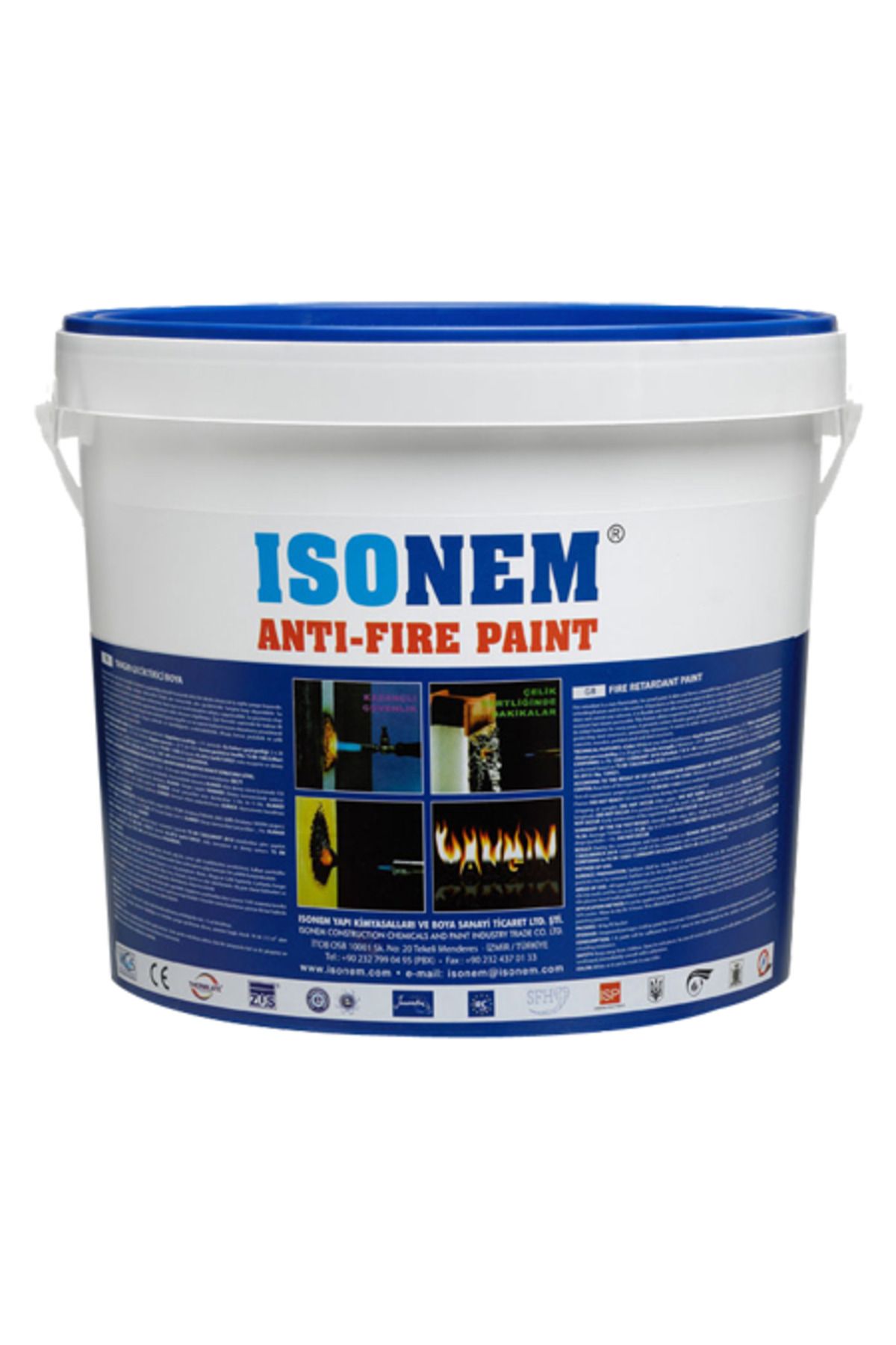 Isonem Antı Fire Paint Yangın Geciktiren Boya 18 kg