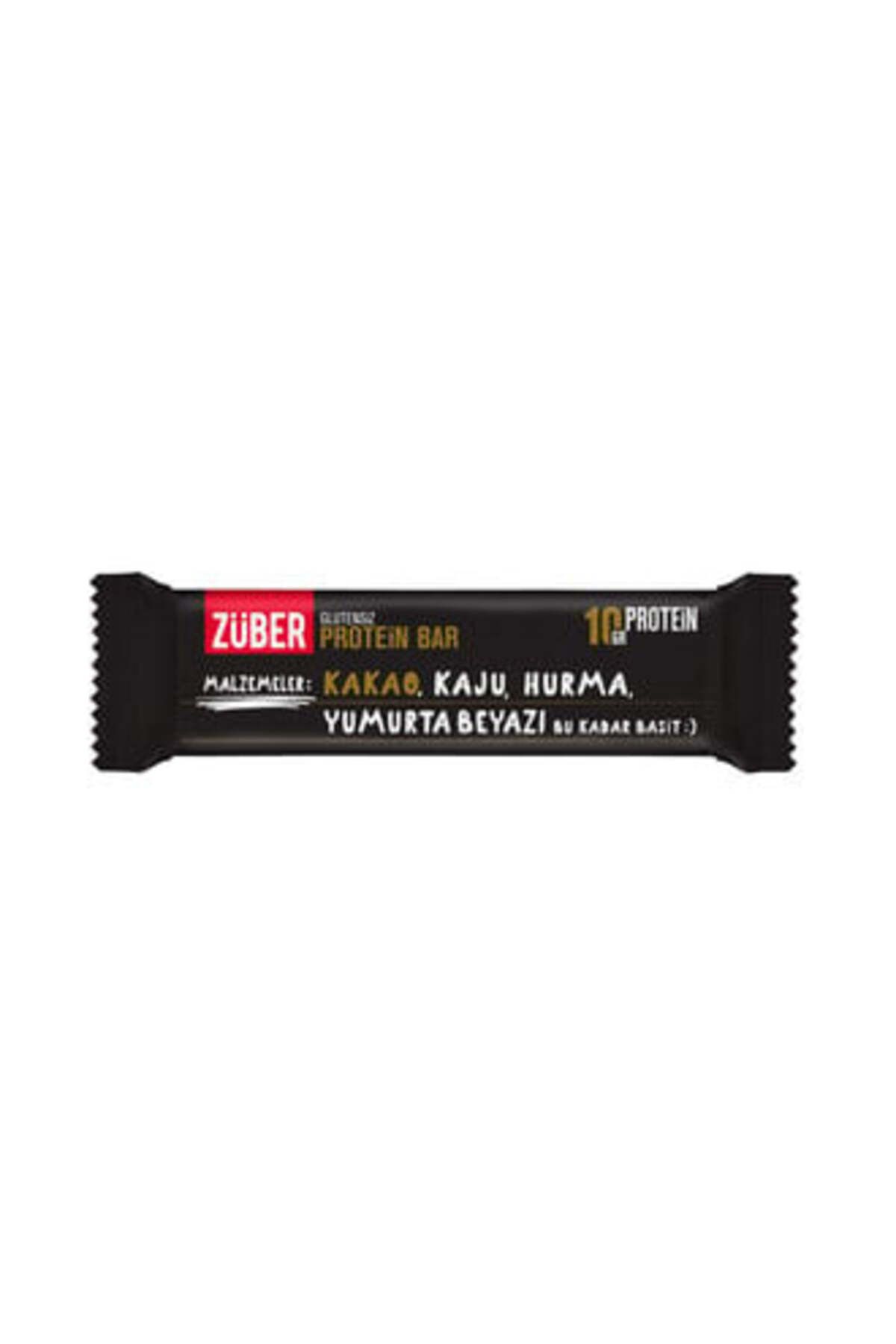Züber Glutensiz Protein Barı Kakaolu 35 Gr ( 2 ADET )