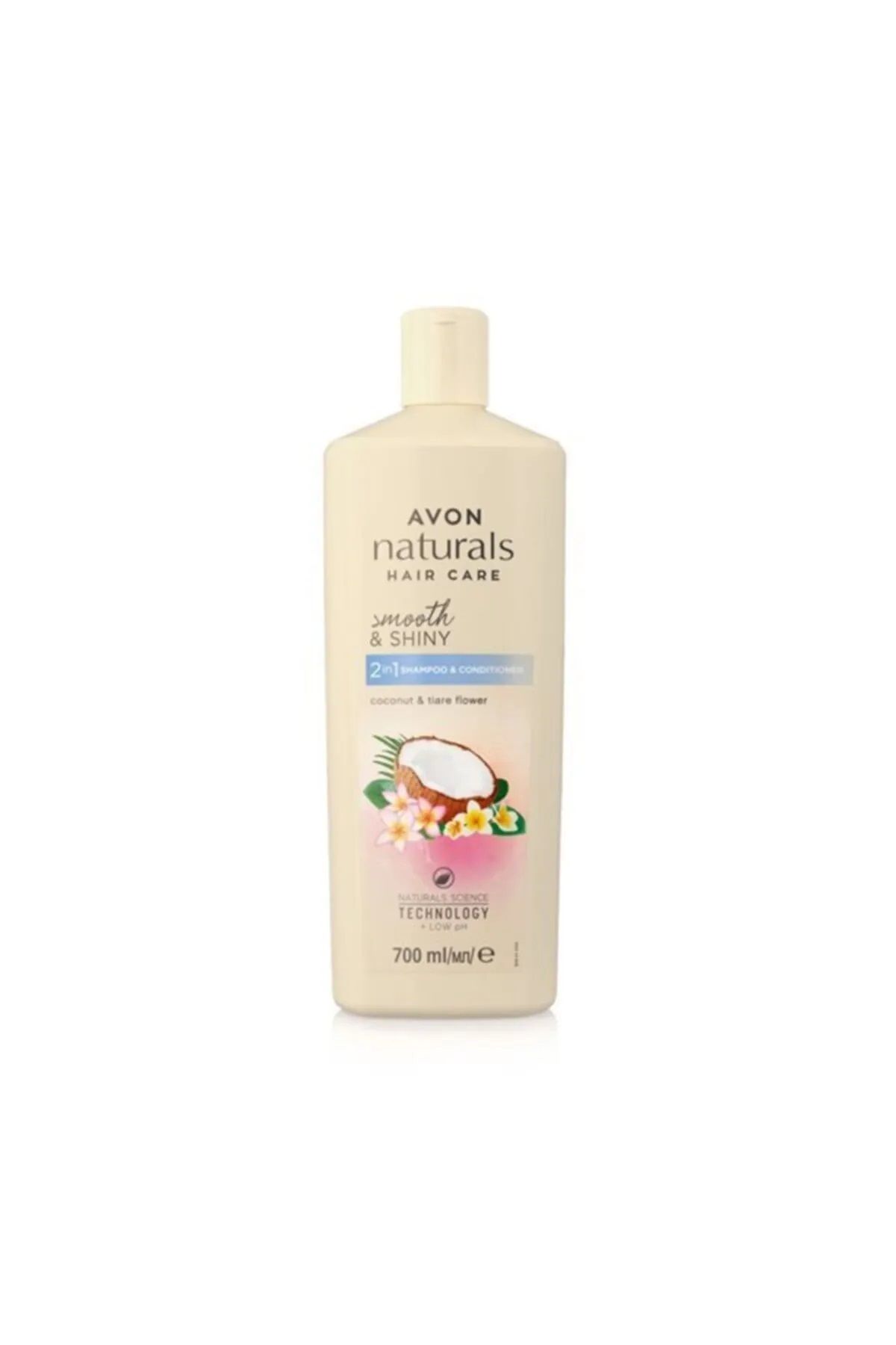 Avon Naturals Hair Care 2'si Bir Arada Şampuan Ve Saç Kremi 700 ml