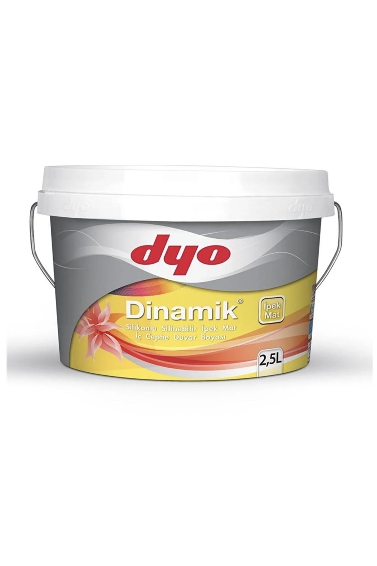 Dyo DİNAMİK SİLİNEBİLİR İÇ CEPHE BOYASI 2,5LT-YENİ FİLDİŞİ