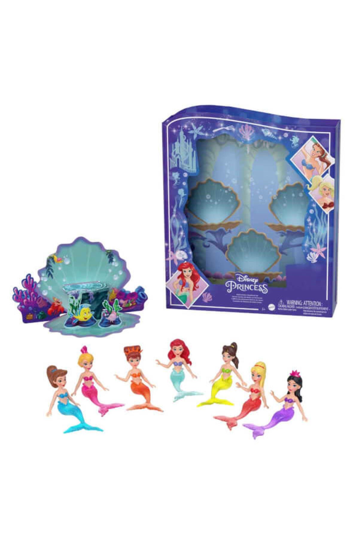 Mattel Disney Prenses Bebekleri 6'lı Set HLW96