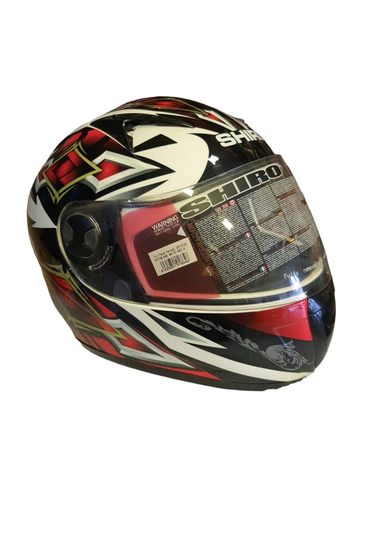 Shiro Shıro Sh3700 Helmet Full Face Motosiklet Kaskı