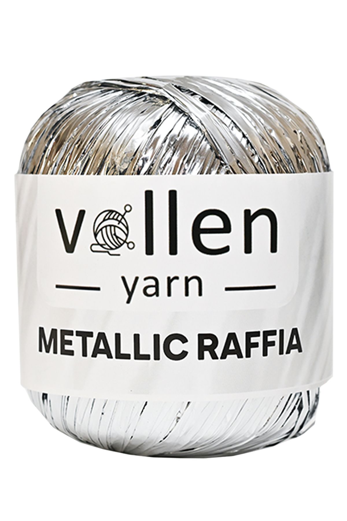 vollen yarn Premium Metalik Rafya,şapka Ipi,abiye Çanta Ipi,polyester Ip,simli Metalik Ip,gümüş Gri