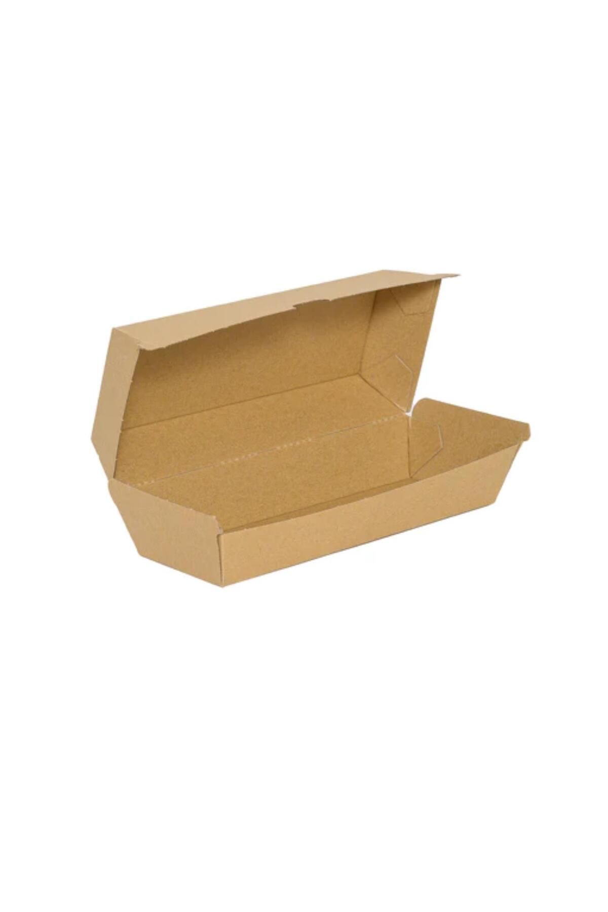 GİZPAK Sandwıch Box Paket Servis Kutusu 19,5x11x7 200 Adet