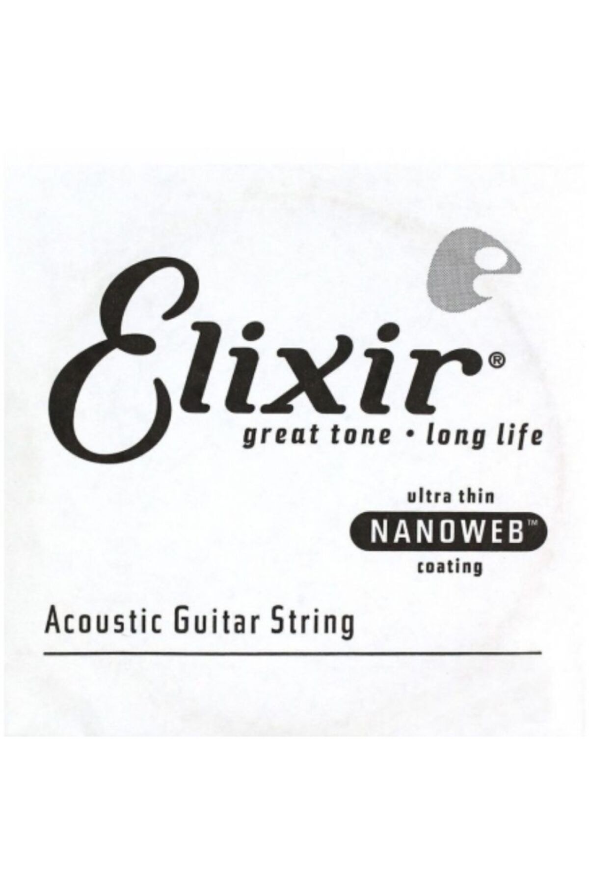 Elixir 14126 Nanoweb Phosphor Bronze Tek Akustik Gitar Teli (26)