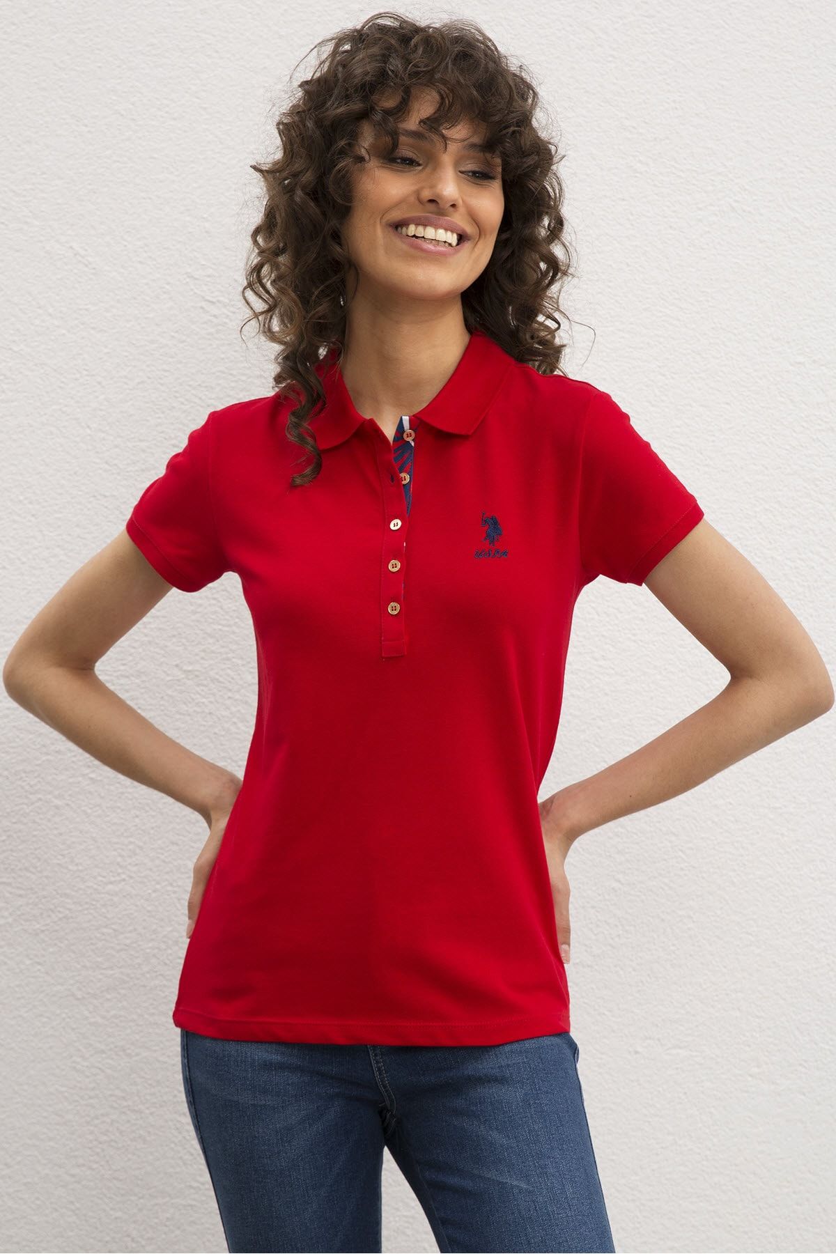 U.S. Polo Assn. Kadın T-Shirt G082SZ011.000.952066