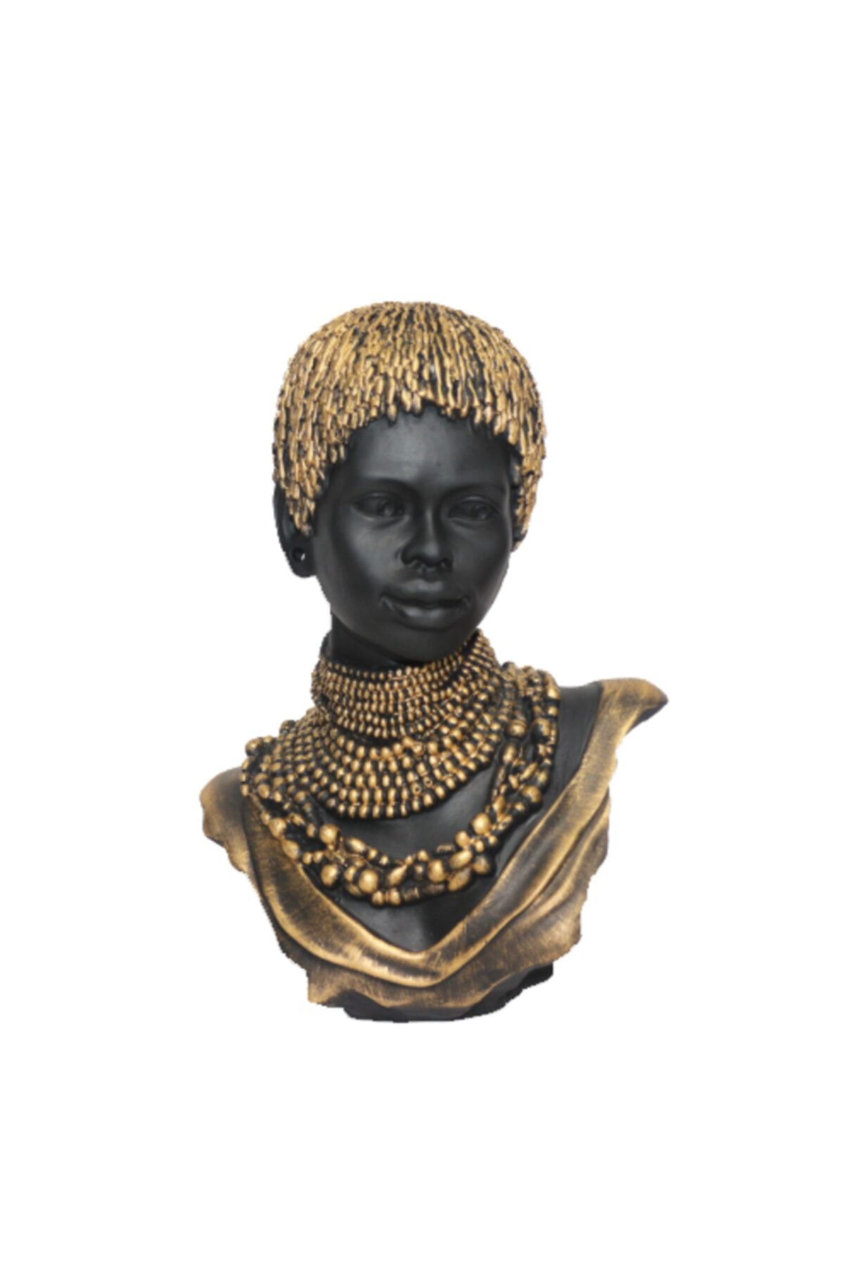saksı deposu Afrikalı Kadın Heykeli