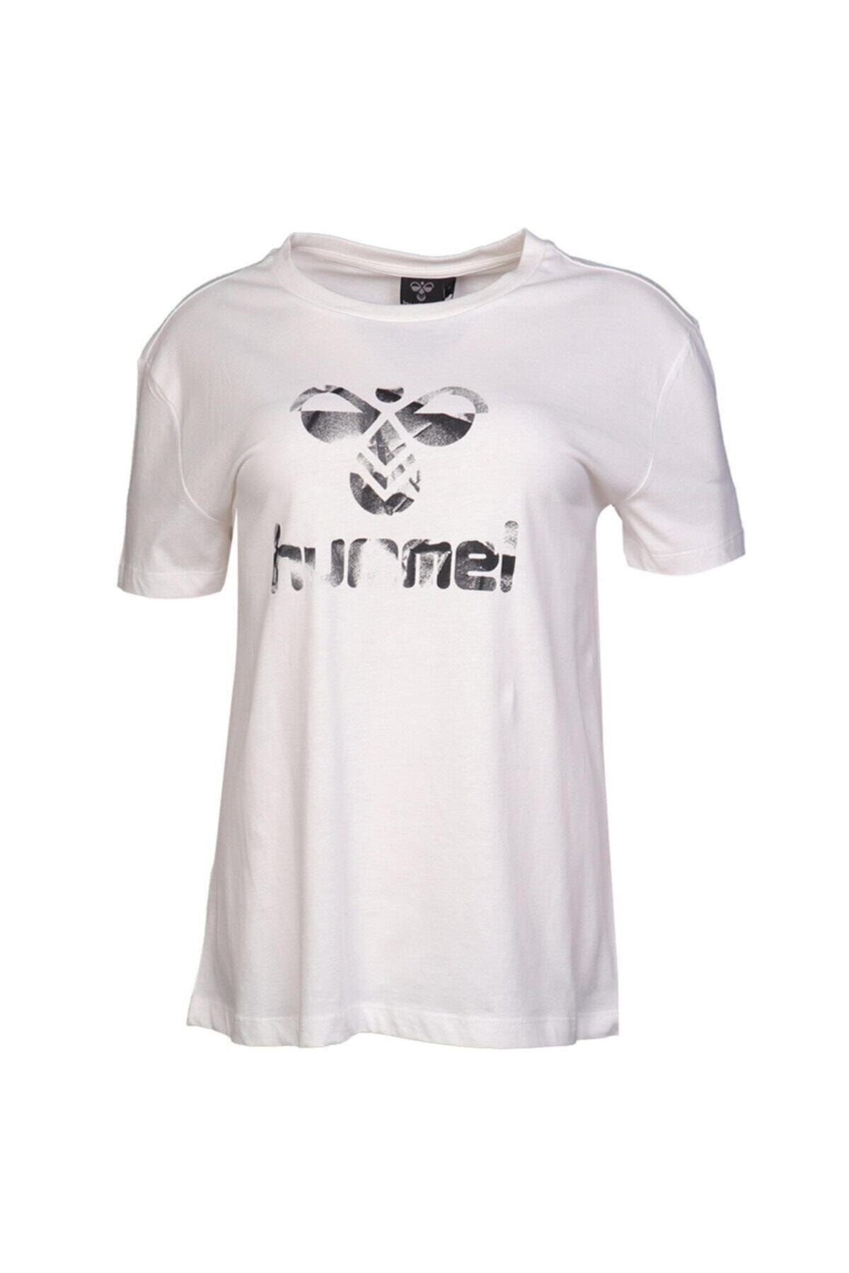 hummel Sofia Kadın Beyaz Kısa Kollu T-Shirt