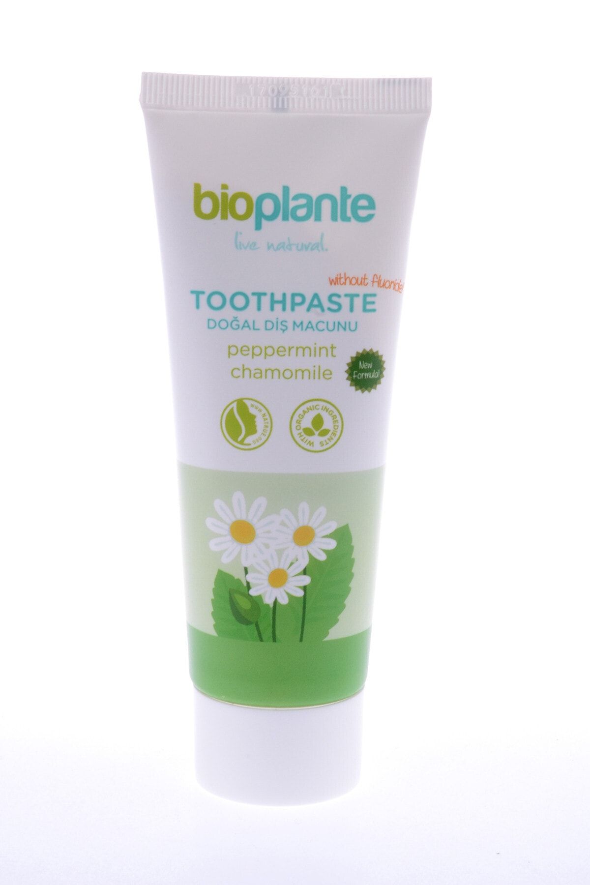 Bioplante Organik Florürsüz Diş Macunu 75 ml Nane