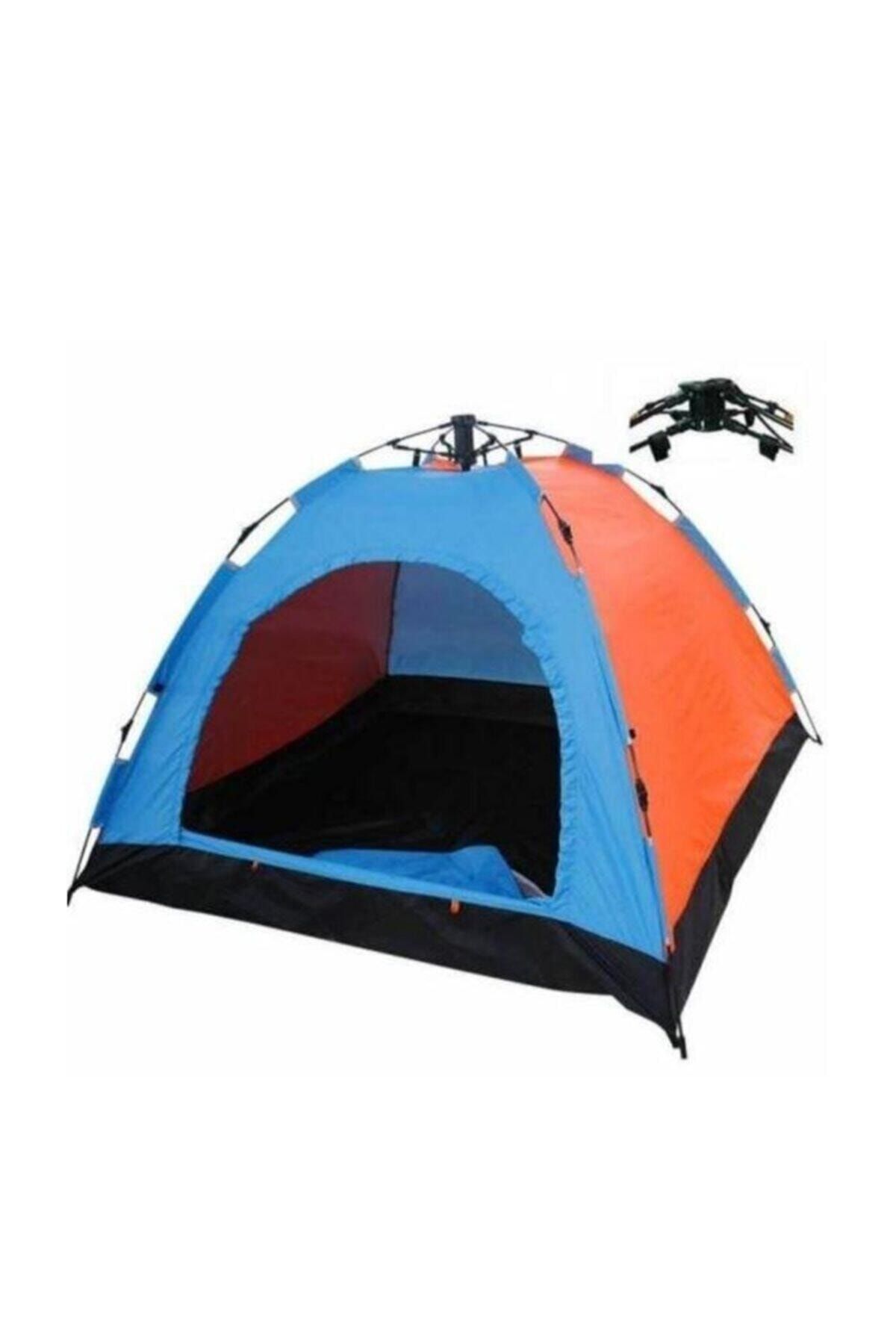 Onetick Dayanıklı Otomatik Kamp Çadırı 250x250x165 8 Kişilik