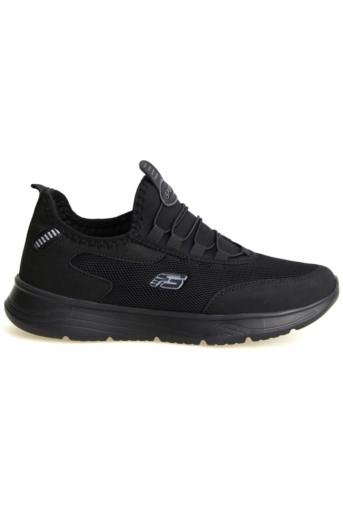 Freemax Siyah Unisex Ortopedik Konforlu Yürüyüş Spor Sneaker Ayakkabı