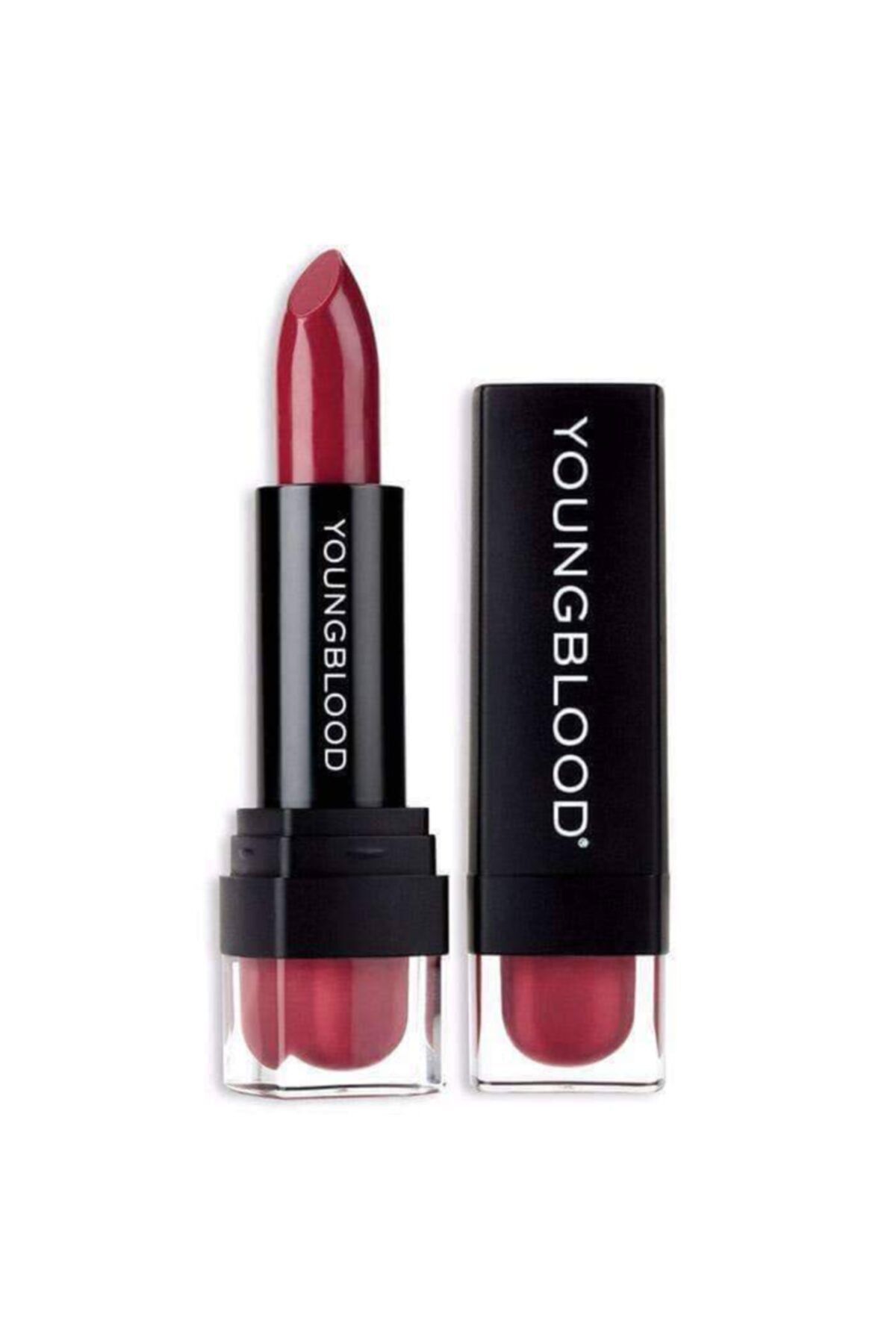Youngblood Youngblood Mineral Creme Lipstick Mineral Ruj 4 Gr. (kranberry. Koyu Pembe)