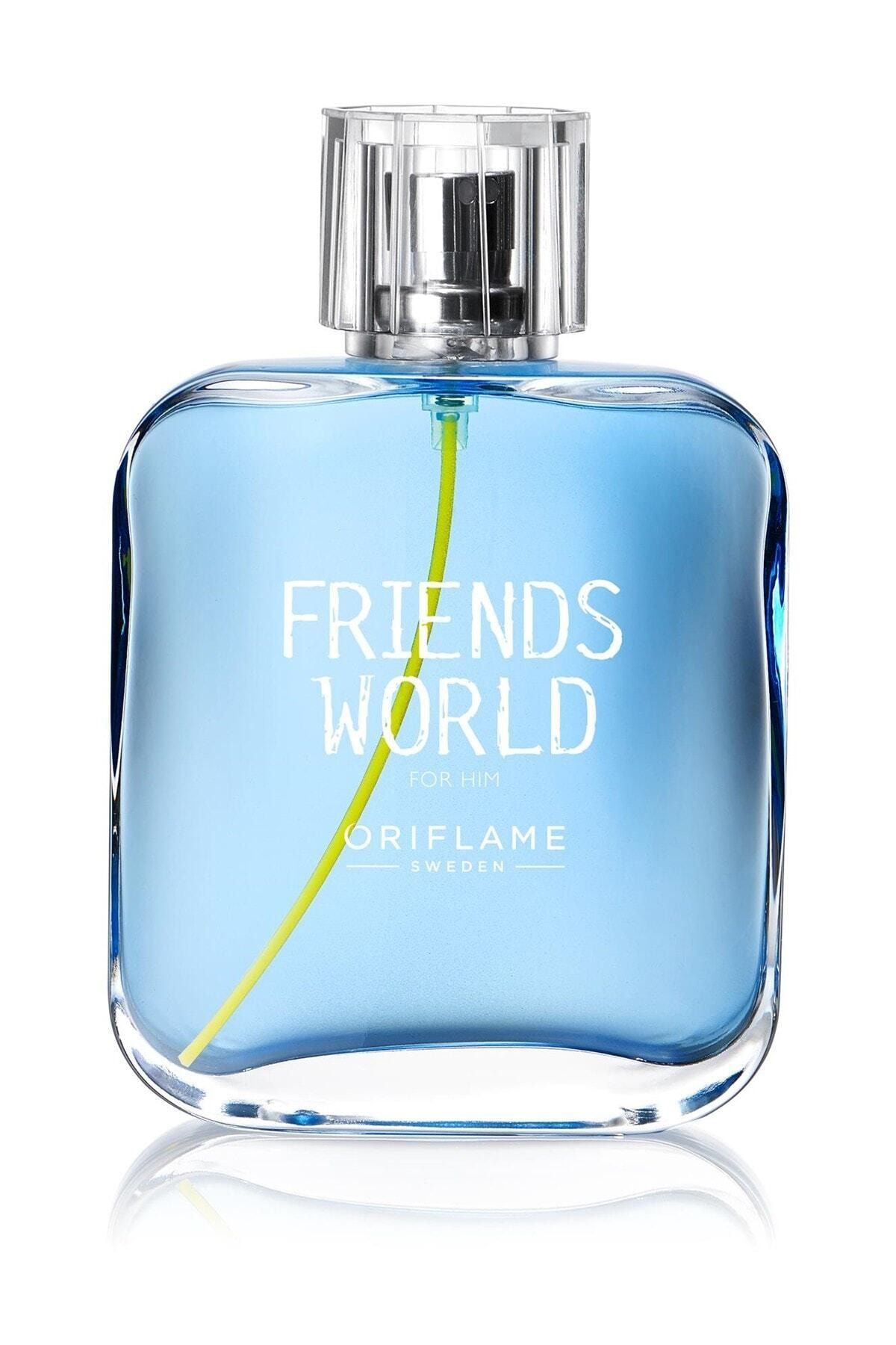 Oriflame Friends World for Him Edt 75 ml Erkek Parfümü 5698541265154