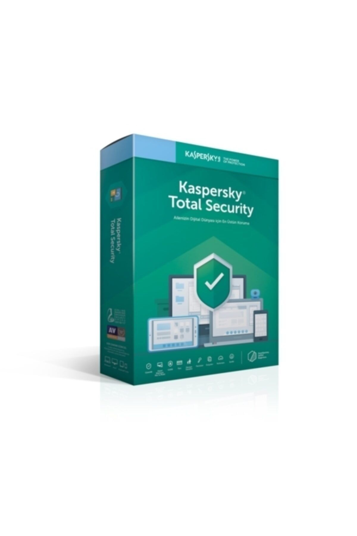 Kaspersky Total Security 3 Kullanıcı Dijital Teslimat