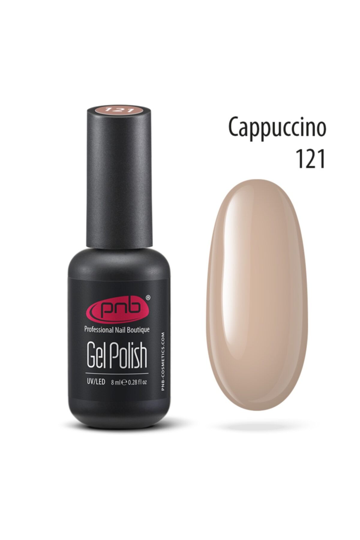 PNB Cappuccino 121 8ml Kalıcı Oje