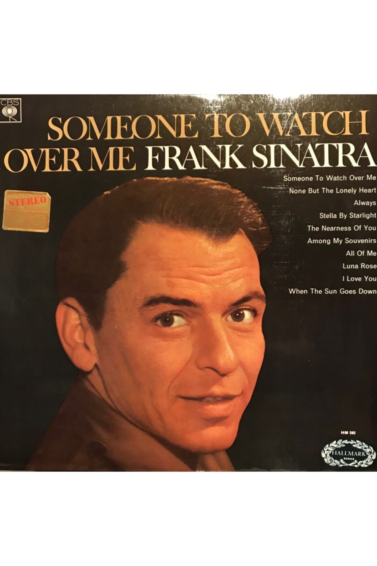 mazi plak Frank Sinatra - Someone To Watch Over Me Dönem Baskı Lp