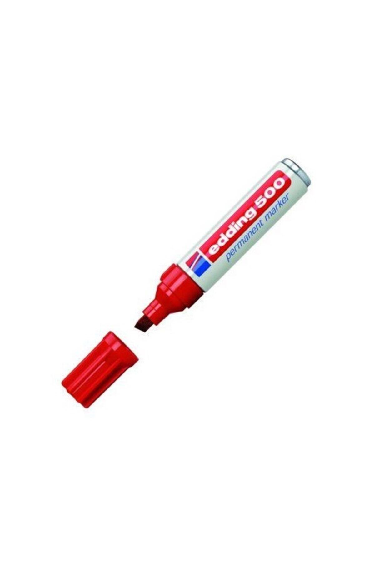 Edding Kırmızı Markör Kalem Permanent Kalem E-500