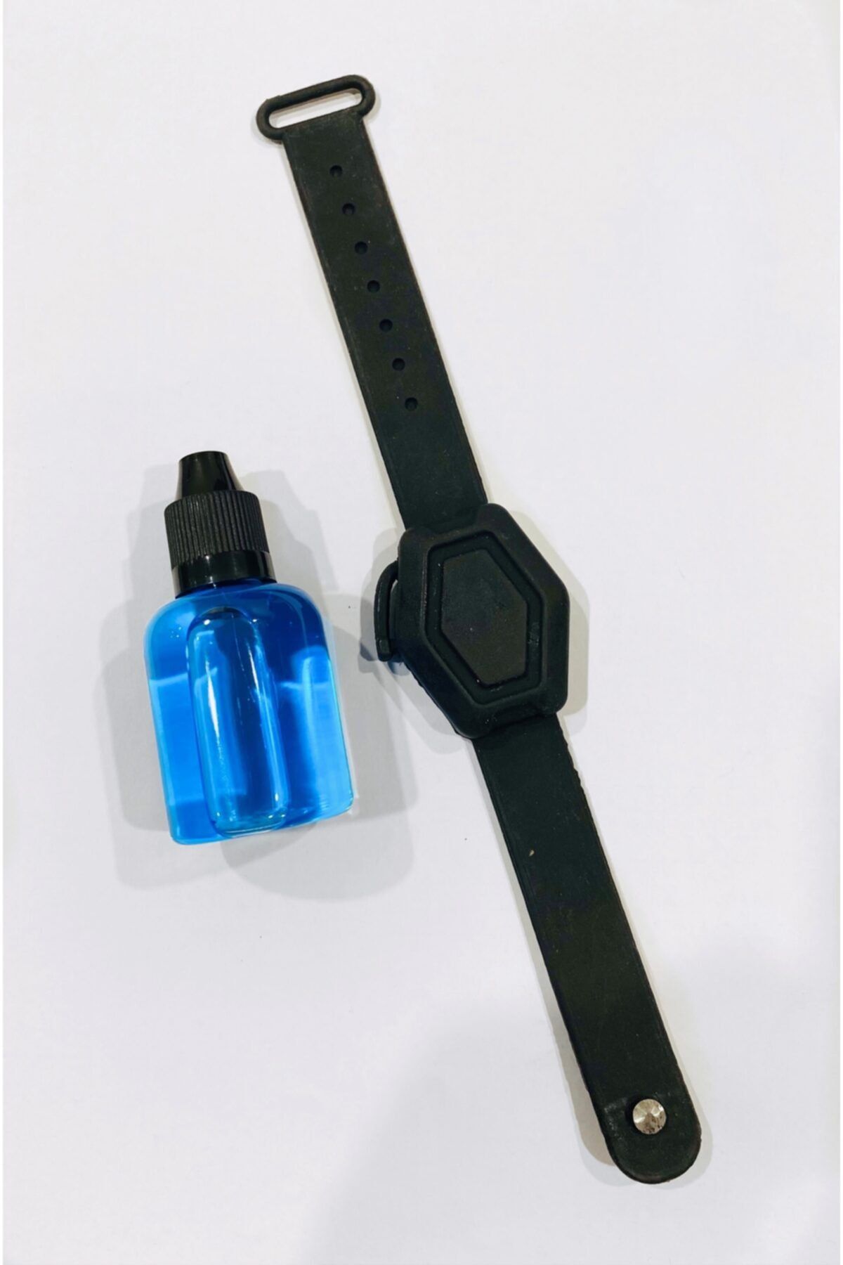 SPIFIGHT Unisex Mavi Dezenfektan Bilekliği Ve Dezenfektanı