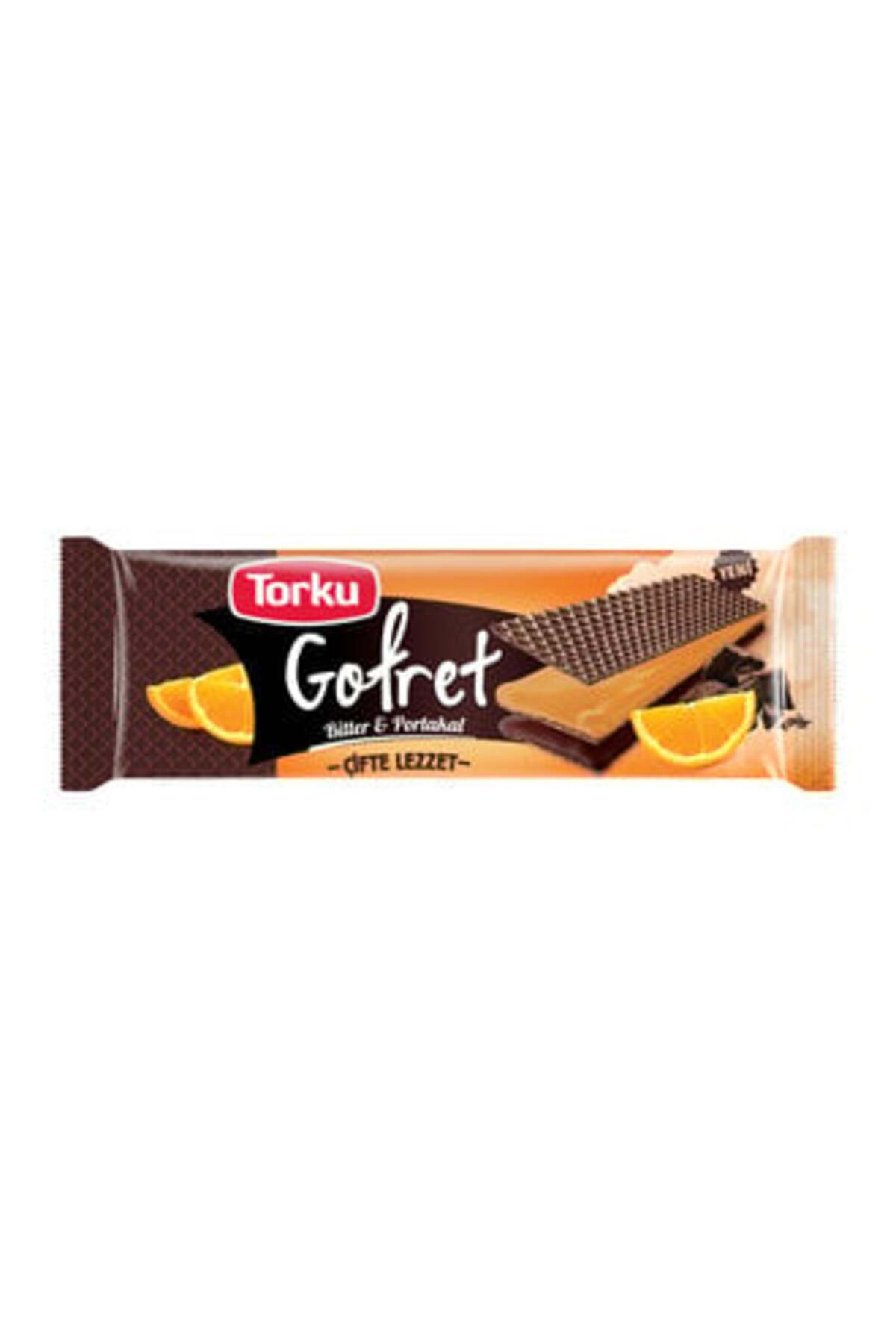 Torku Portakal&Çikolata Kremal Kakaolu Gofret 142 Gr ( 2 ADET )