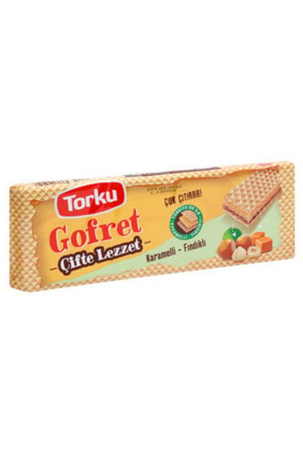 Torku Karamelli ve Fındıklı Gofret 142 G ( 2 ADET )